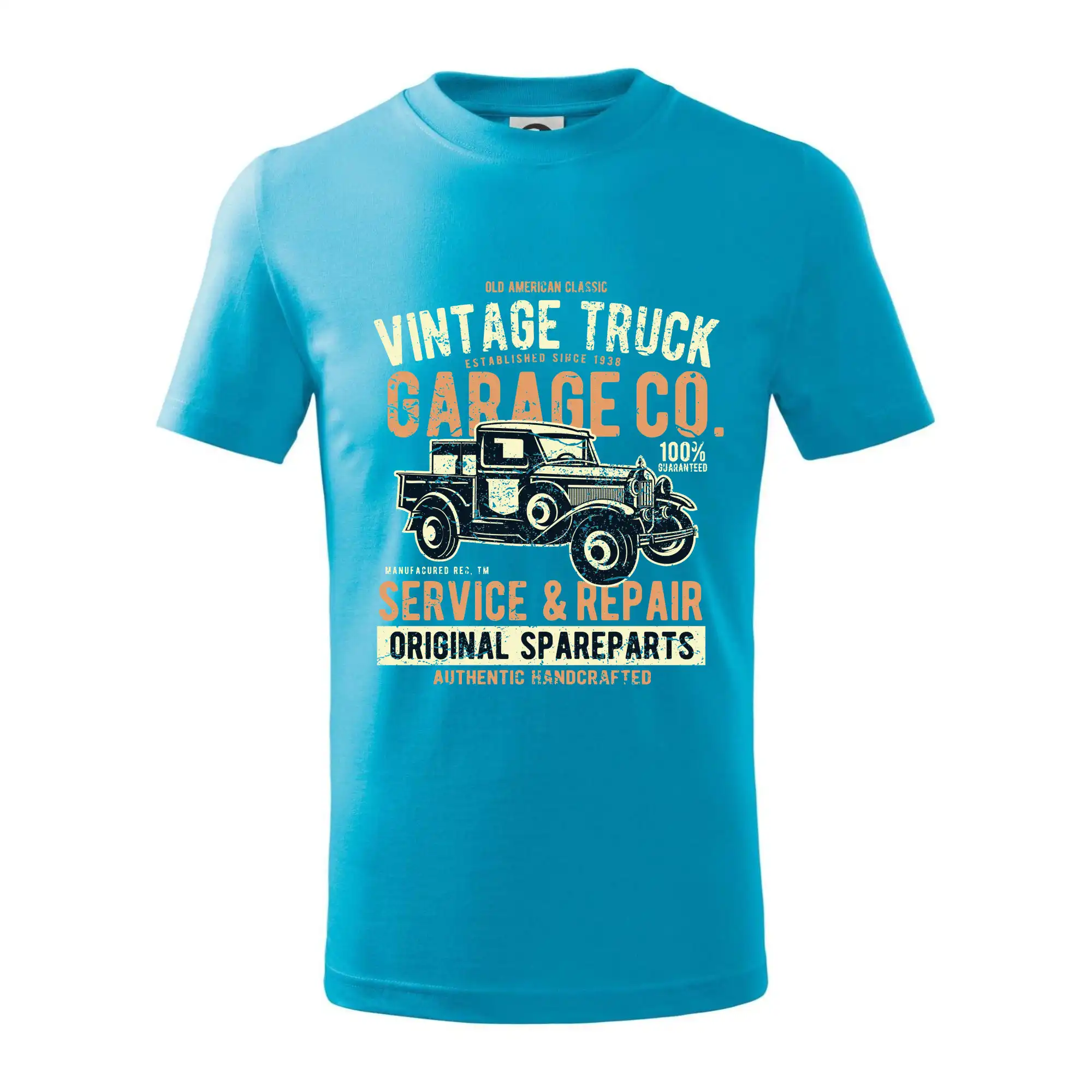 Tričká s kamionmi a nákladiakmi - Vintage Truck - Tričko detské bavlnené