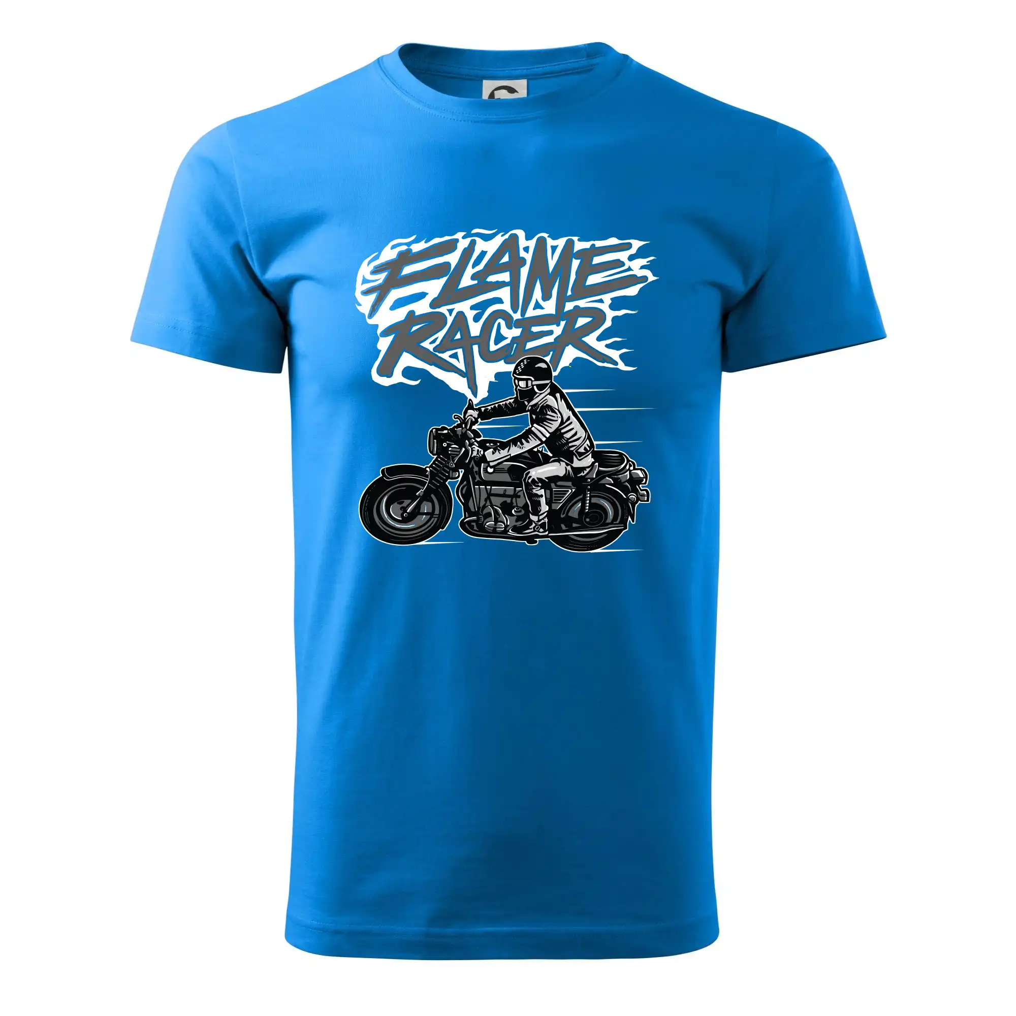 Tričká pre motorkárov¨ - Flame Racer - Klasické pánske tričko vyššej gramáže