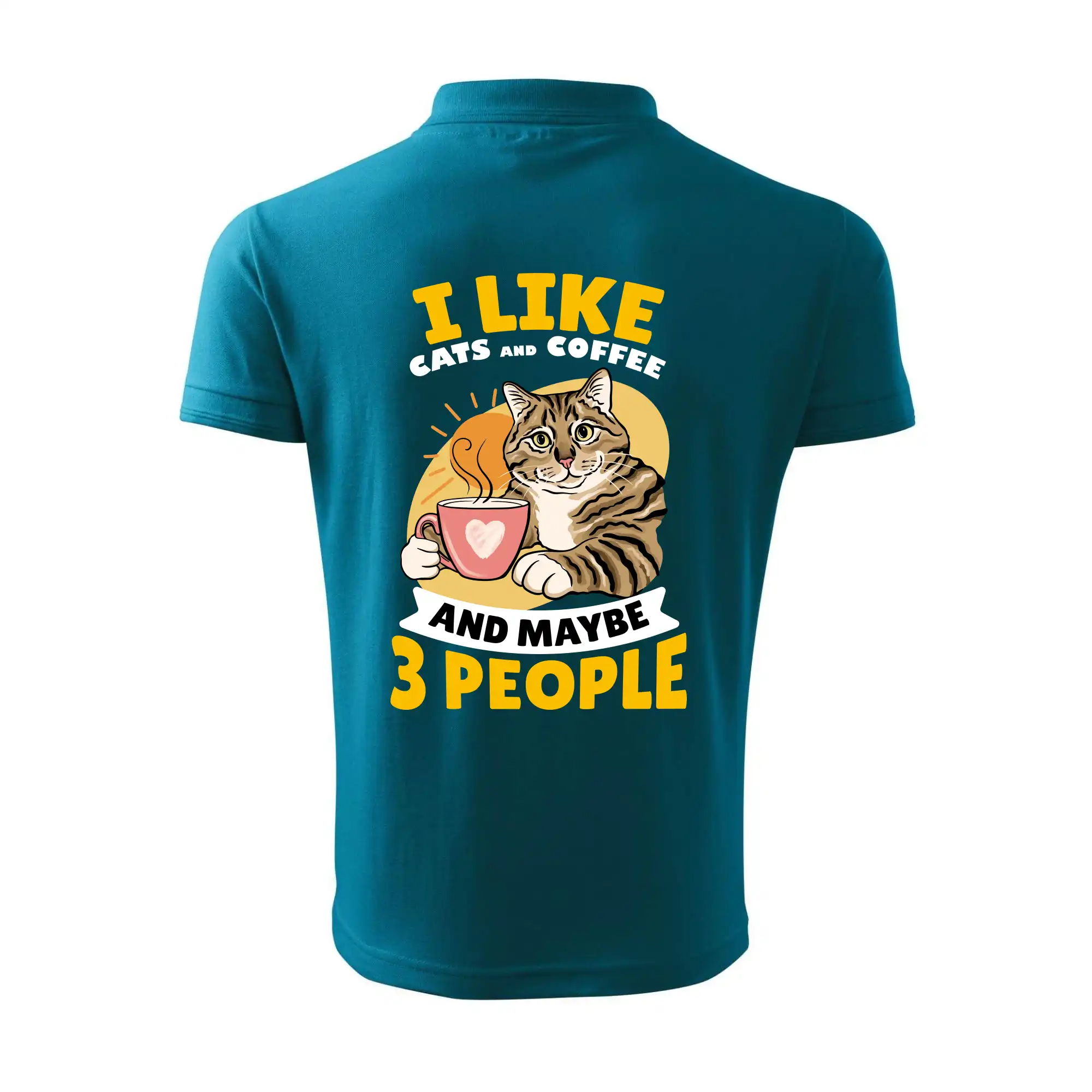 I like cats and coffee and maybe 3 people