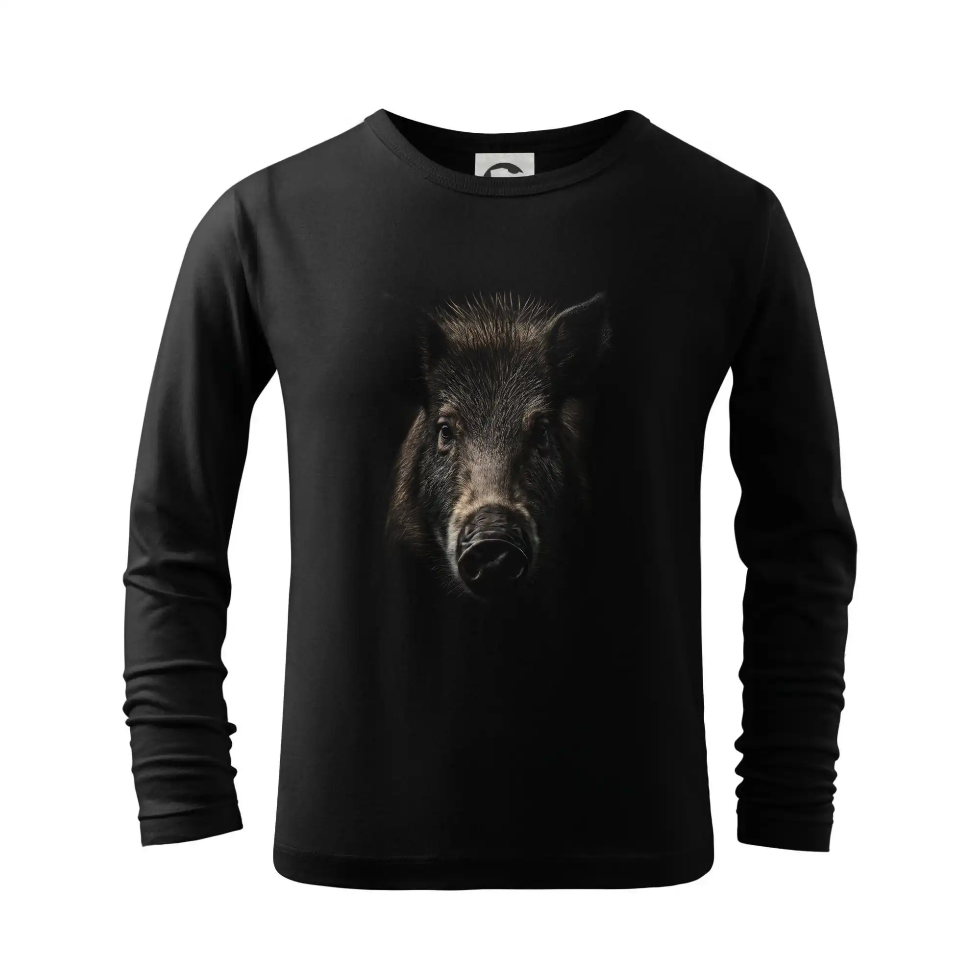 Tričká so zvieratami - Diviak fotka - Tričko detské Long Sleeve