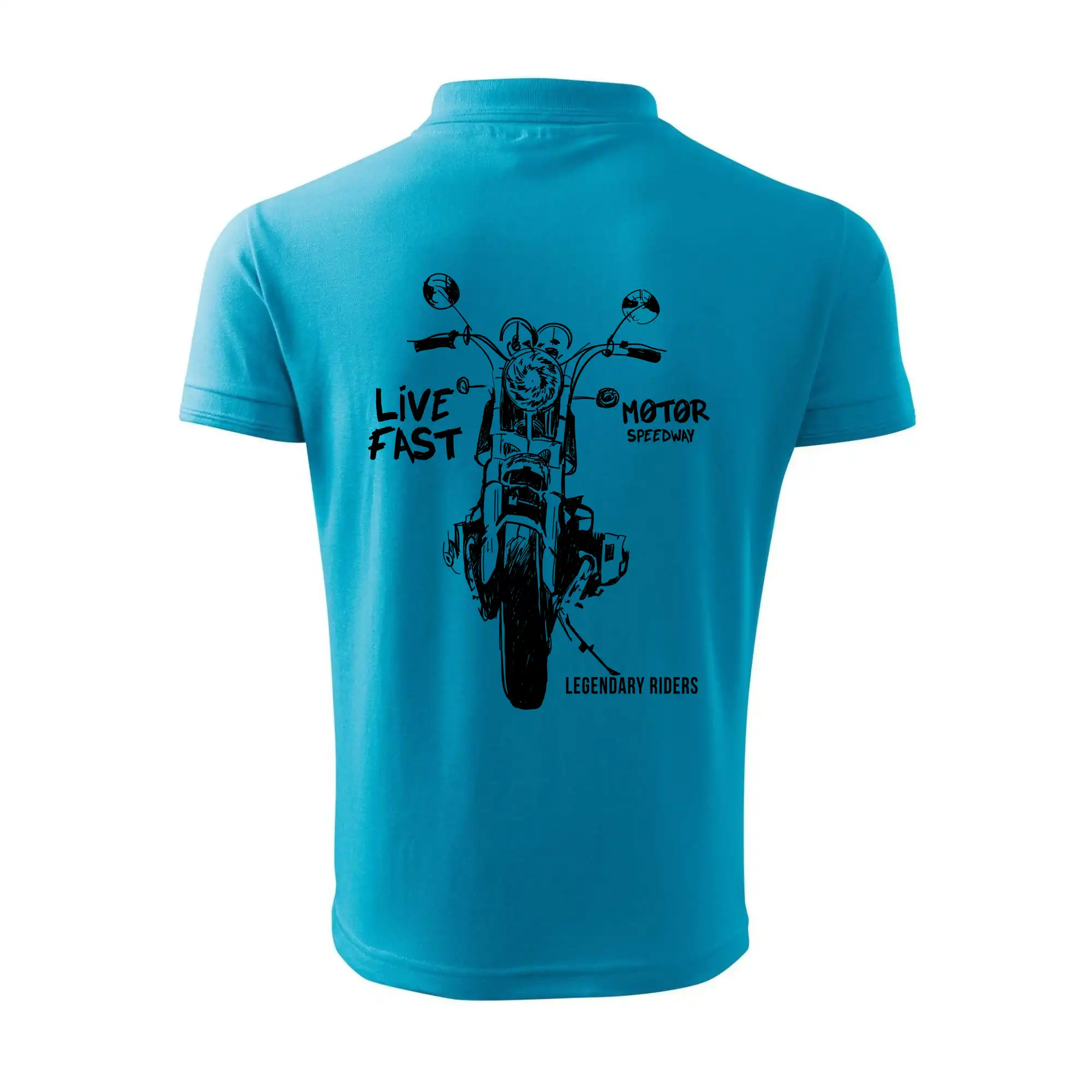 Motorka kresba live fast