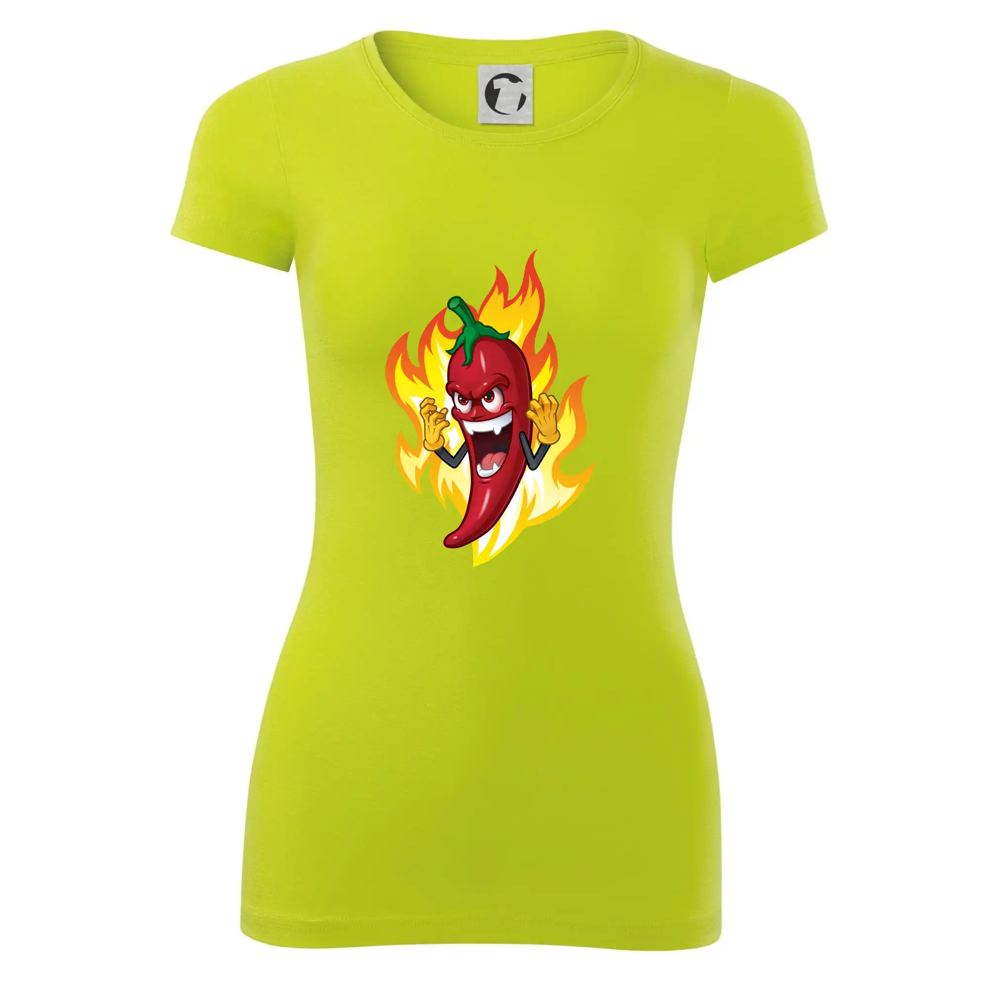 Chili paprička veľmi pálivá - Dámske tričko Glance - Priliehavejší strih