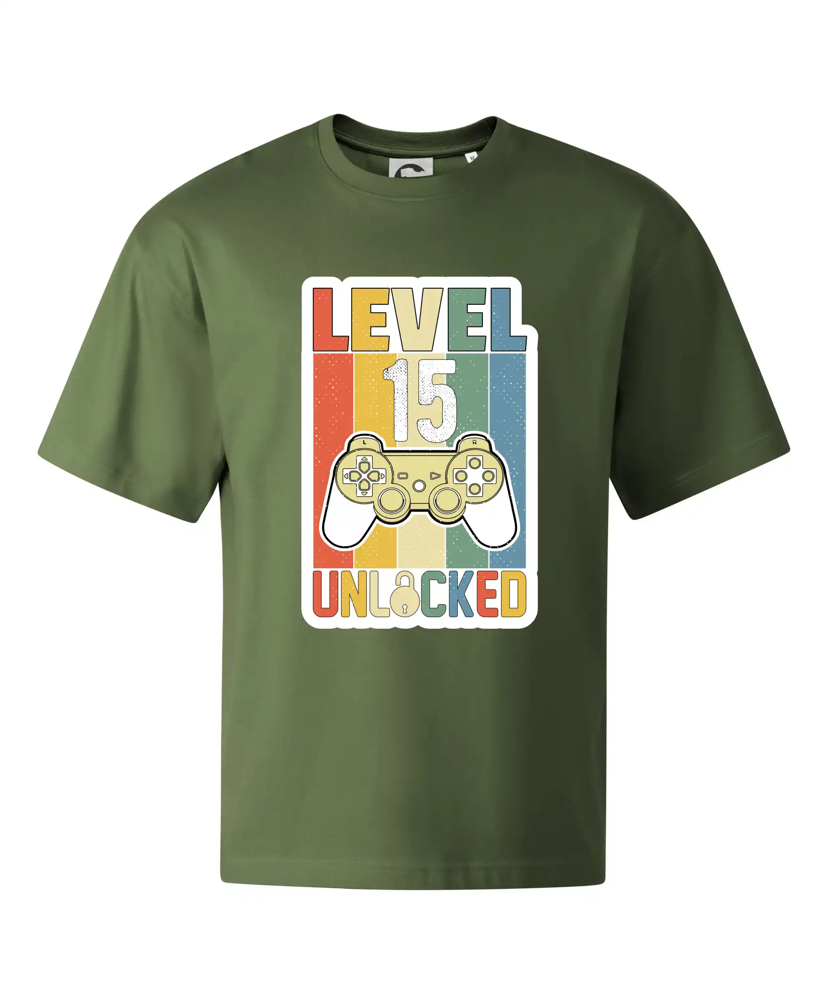 Tričká k narodeninám - Gaming narodeniny 15 - Stage unisex - OVERSIZE