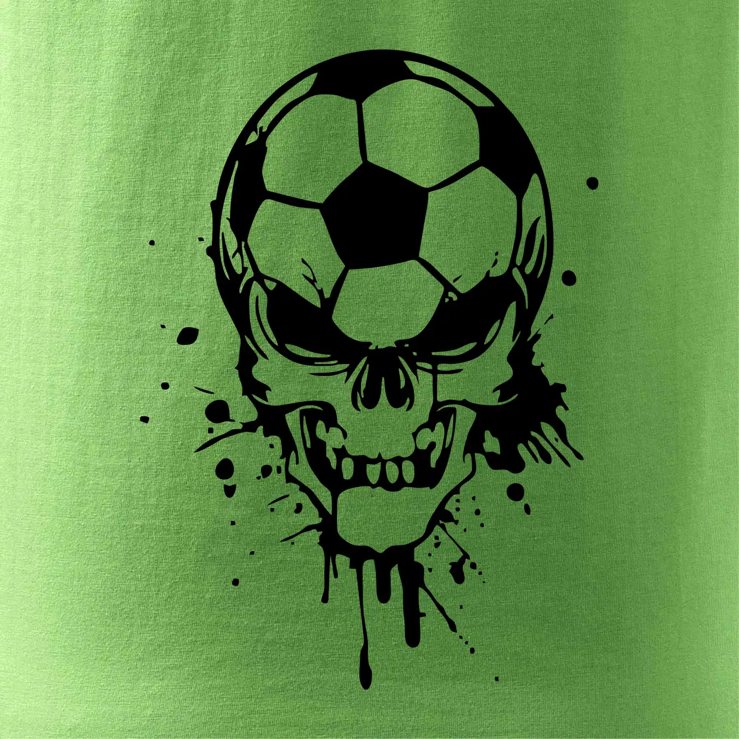 Fotbal lebka splash