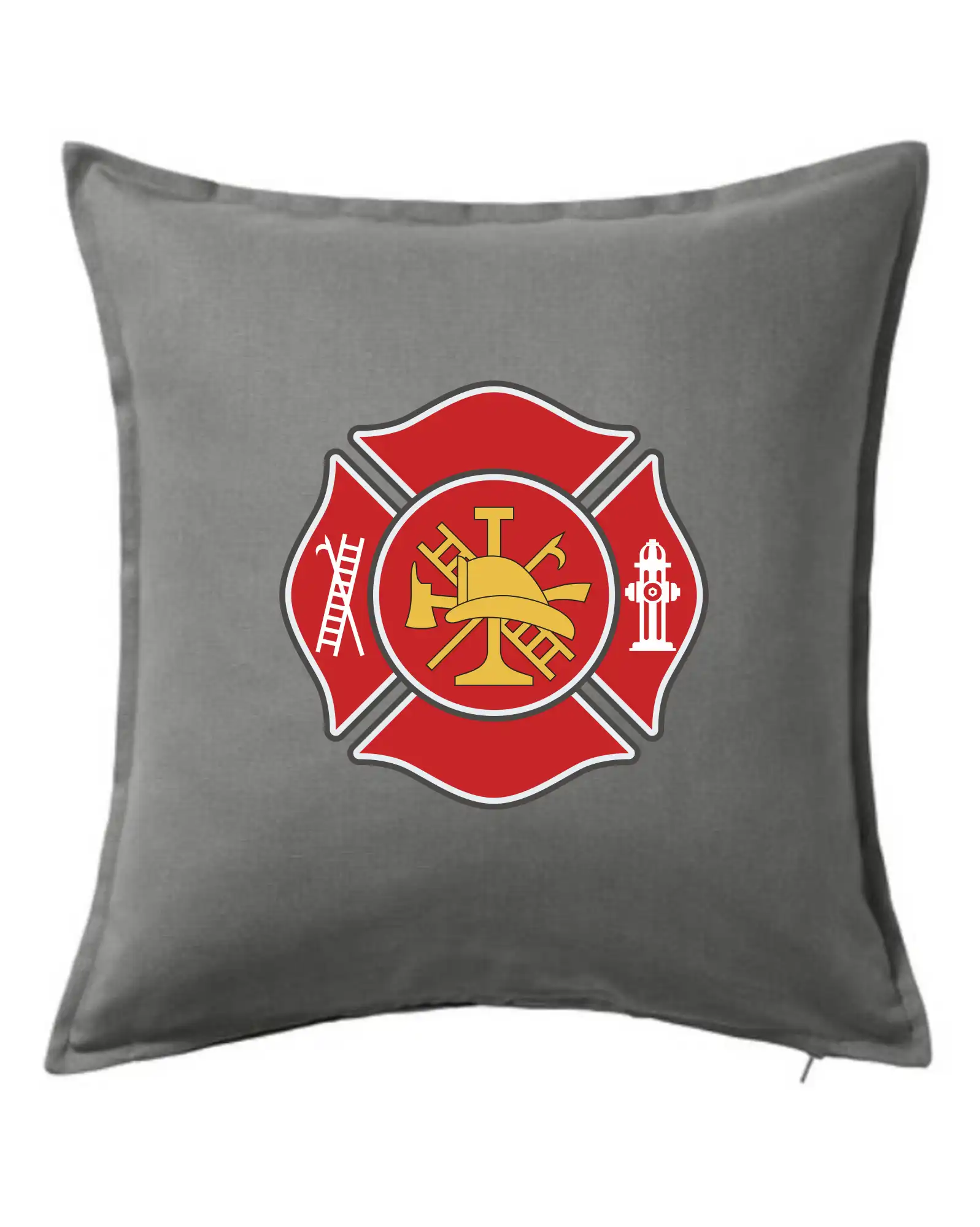 Fire department logo červené