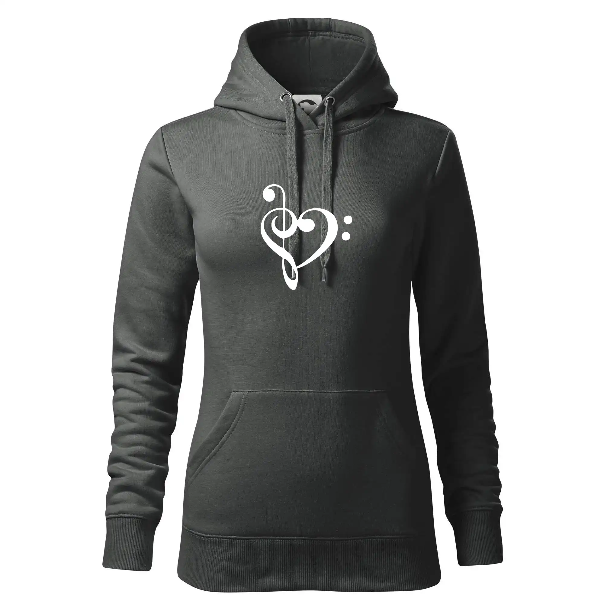 Houslový klíč srdce