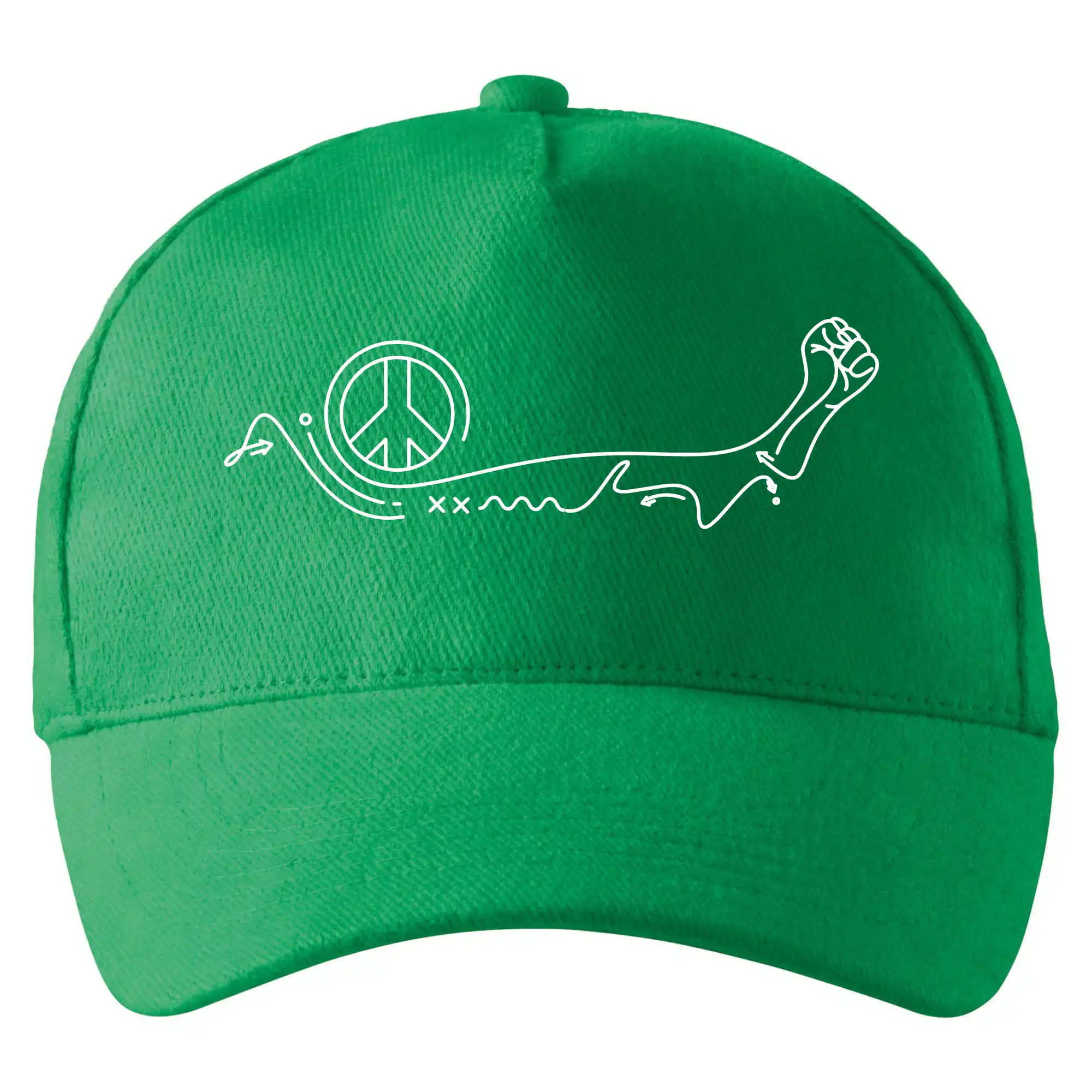 Pěst a symbol míru