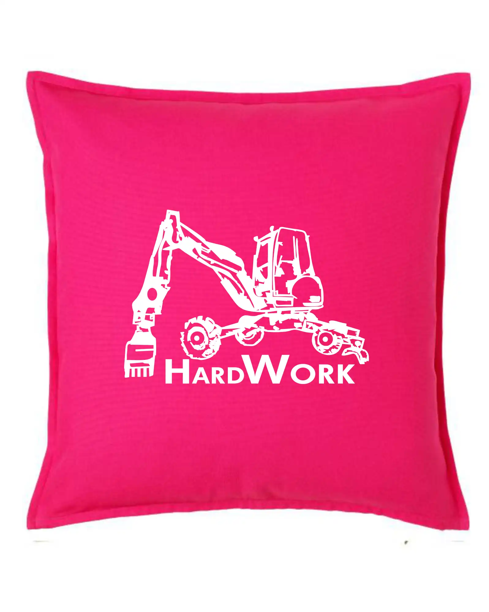 Hard Work kráčajúce rýpadlo - Vankúš 50x50