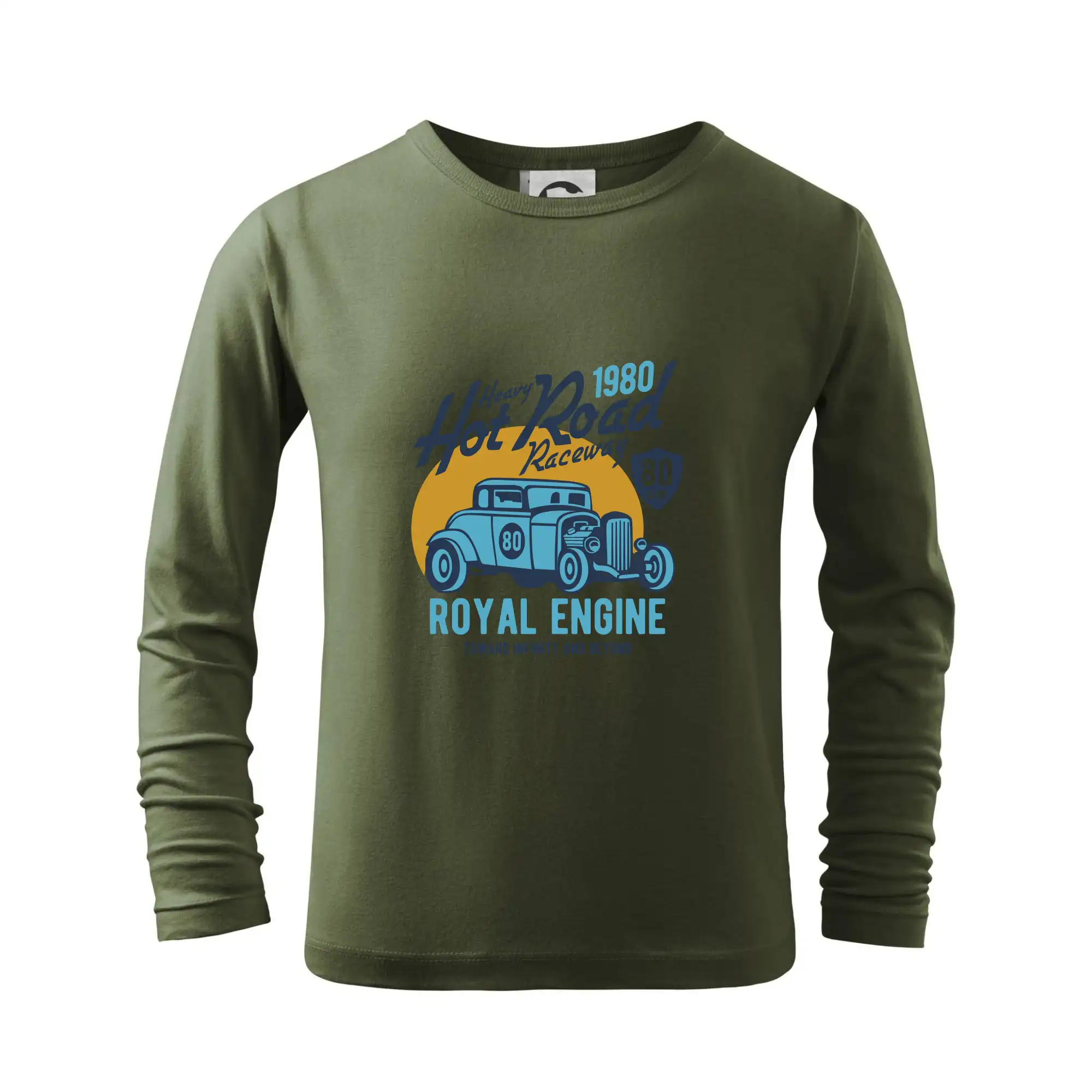 Auto tričká - Heavy Hot Road - Tričko detské Long Sleeve