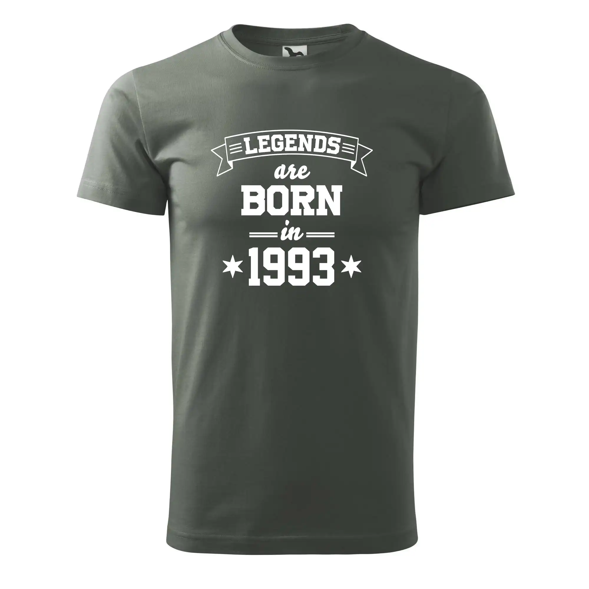 Tričká k narodeninám - Legends are born in 1993 - Klasické pánske tričko vyššej gramáže