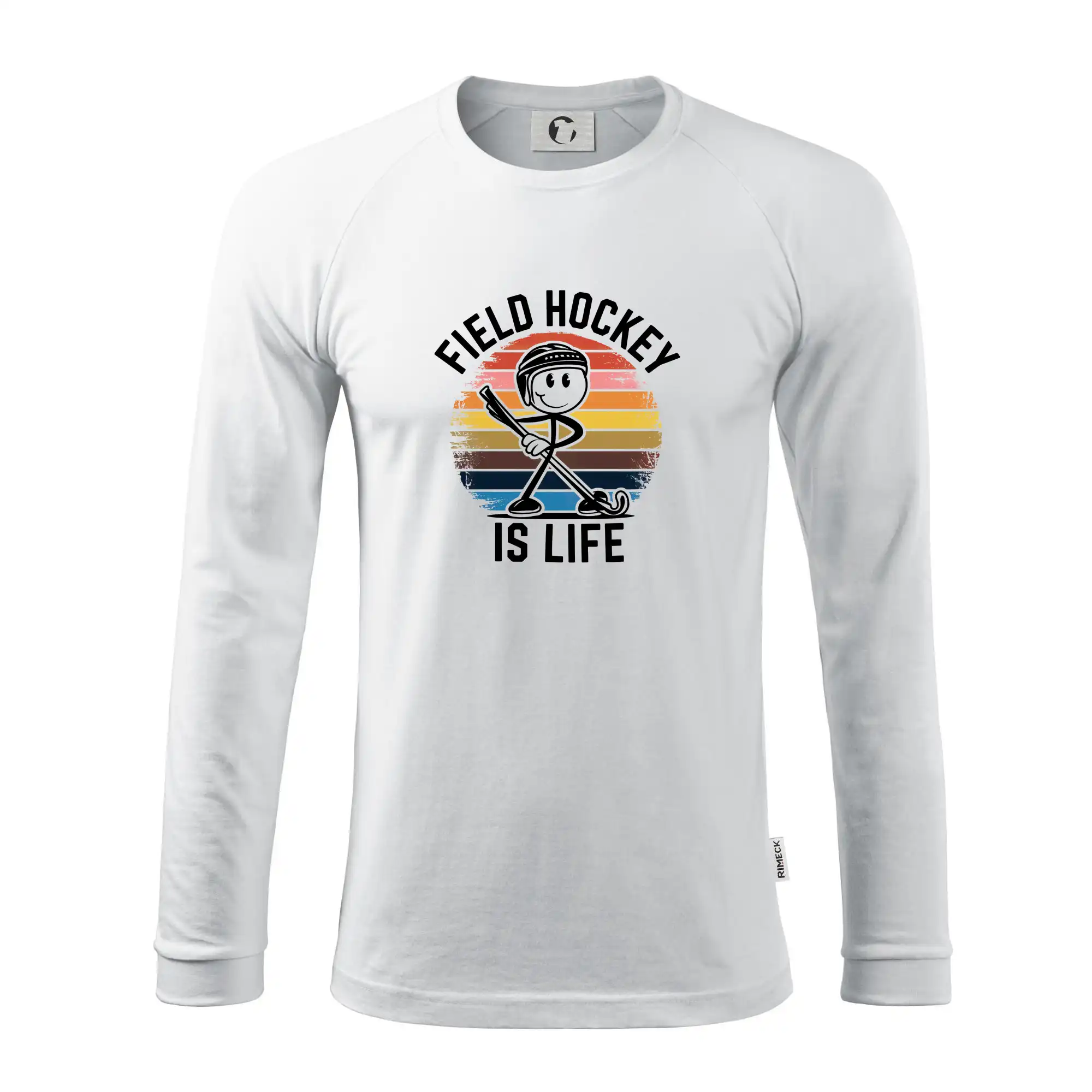 Ostatné športy - Field hockey is life - Pánske tričko s dlhým rukávom LS130