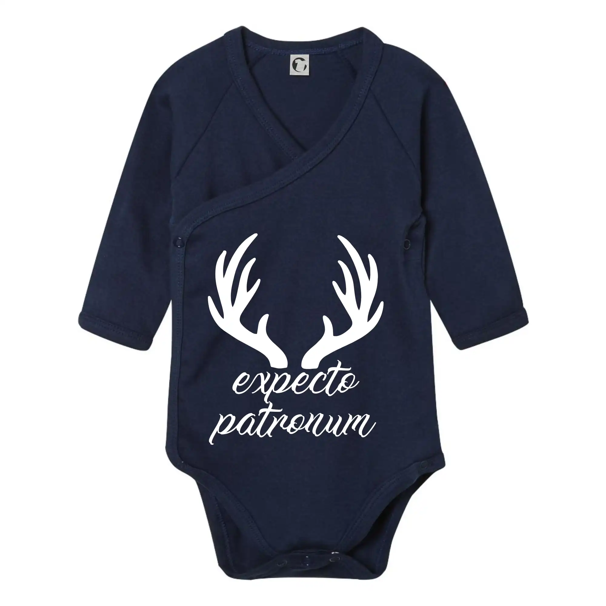 Filmové tričká - Harry - Expecto patronum - Body zavinovacie s dlhým rukávom