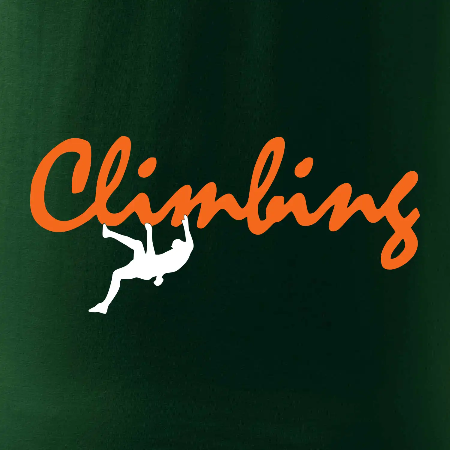 Climbing psací text