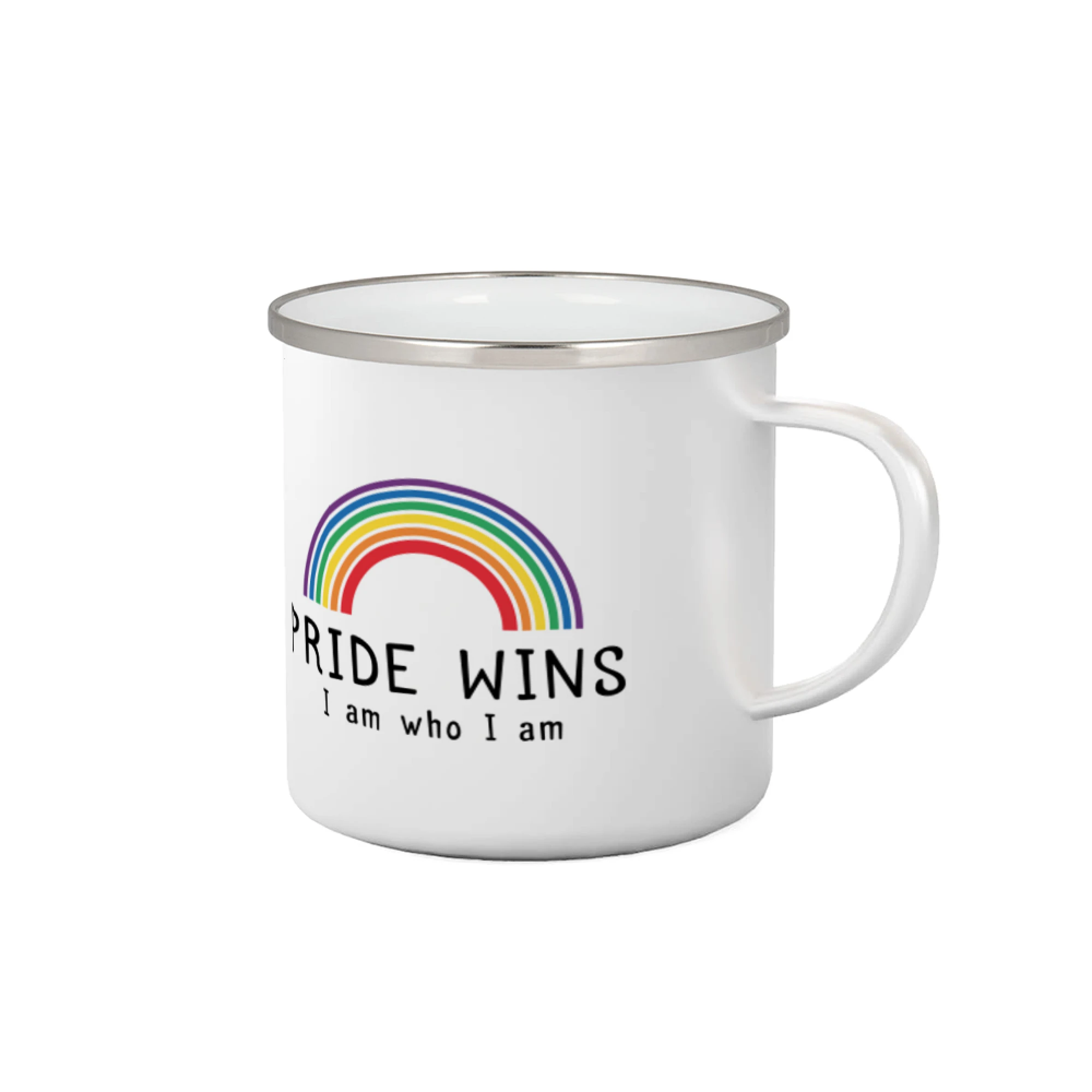 Tričká pre LGBT a Queer komunitu - Pride wins i am who i am - Plecháčik