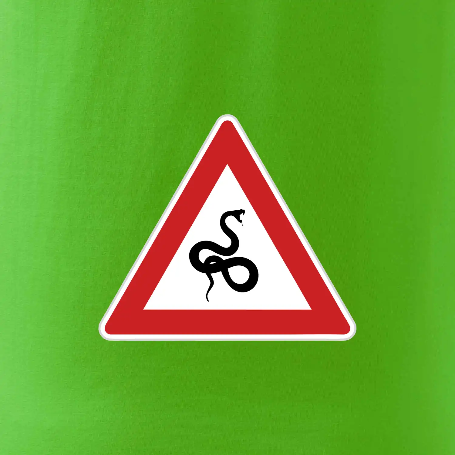 Dopravní značka - Pozor had