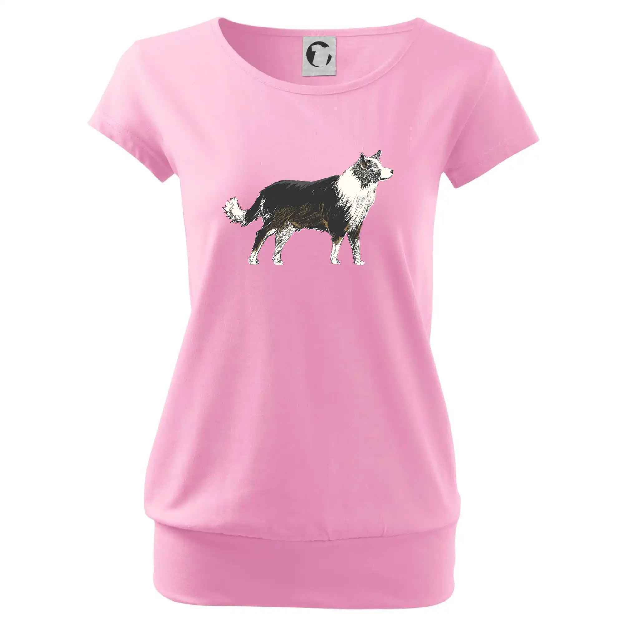 Border kolie kreslená