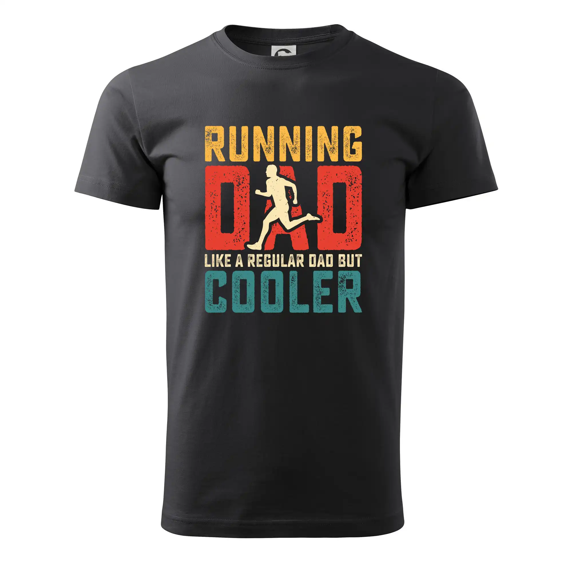 Tričká pre bežcov - Running dad like a regular dad but cooler - Klasické pánske tričko vyššej gramáže