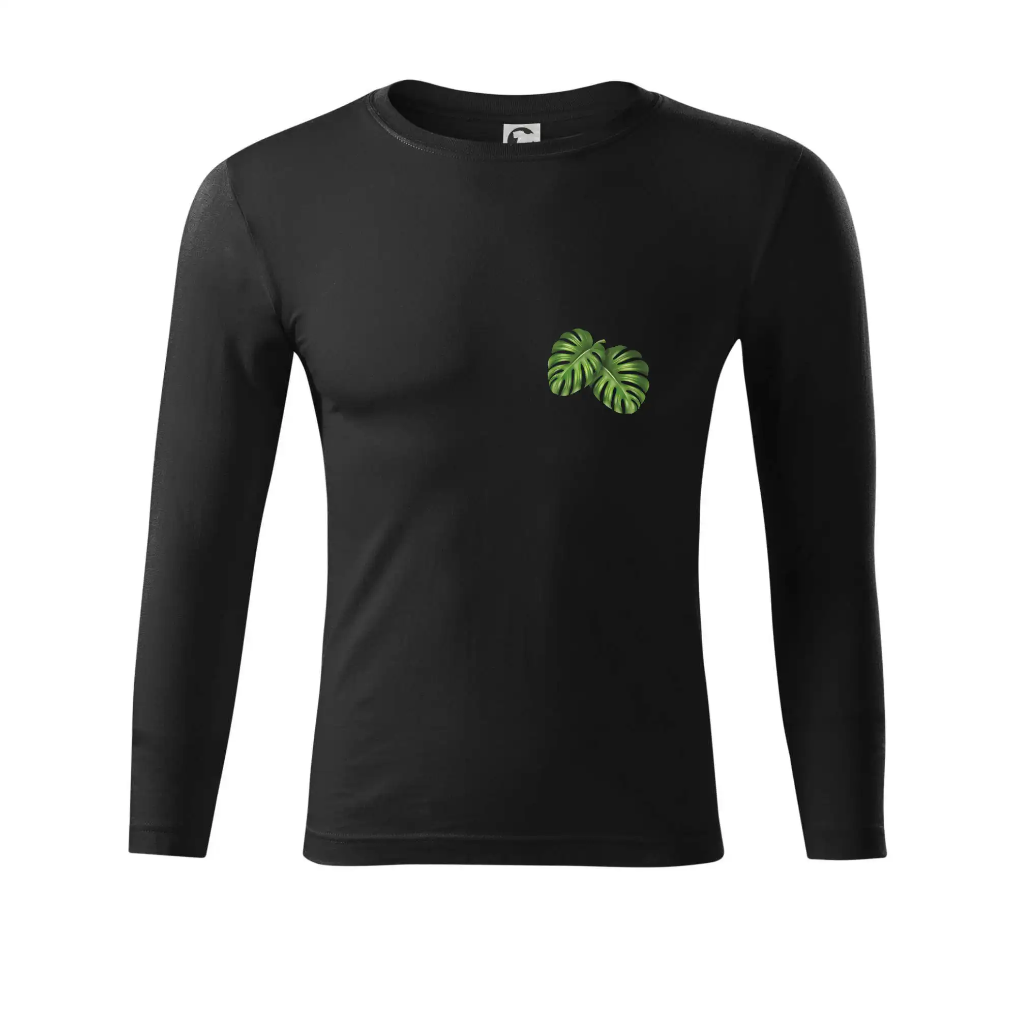 Monstera listy na prsu