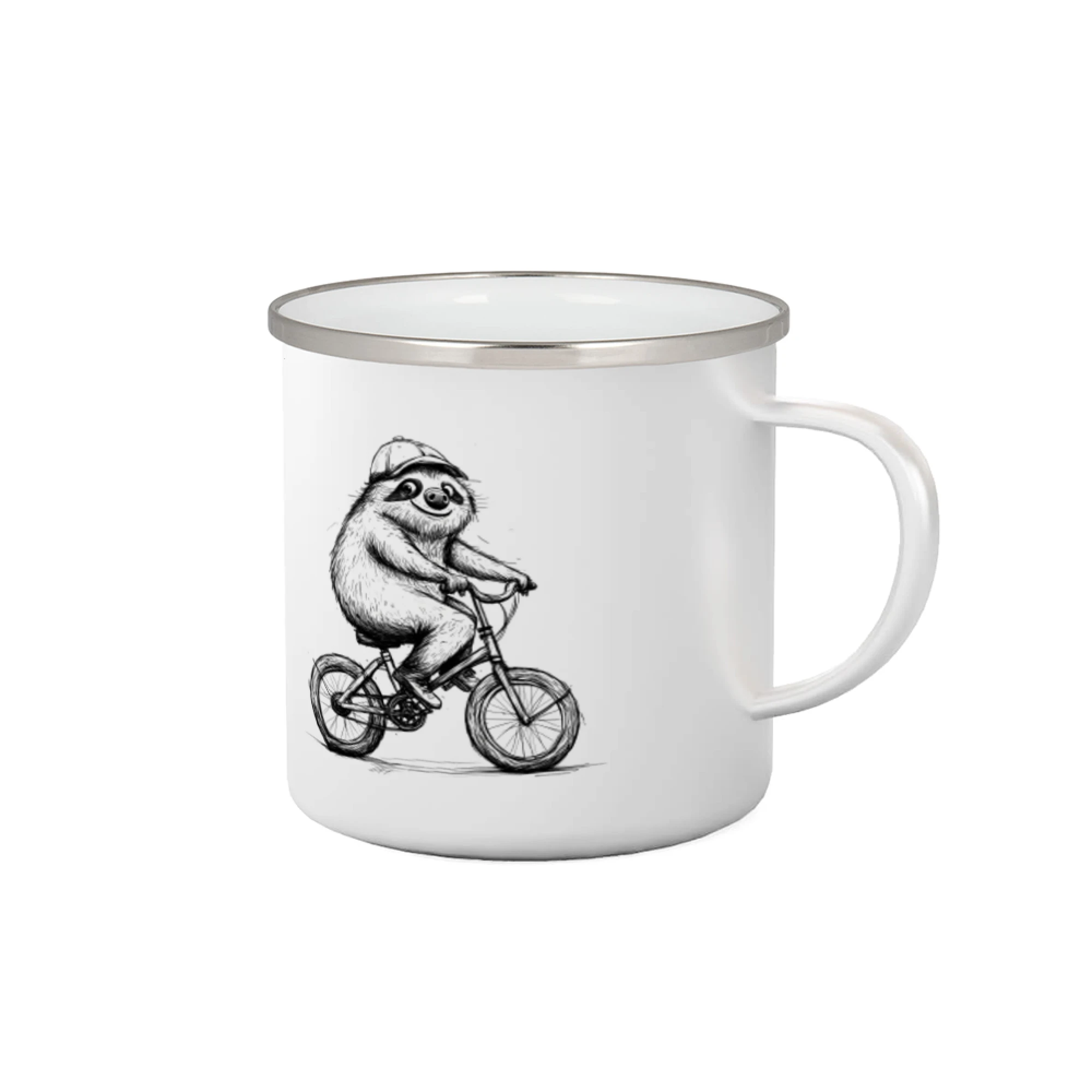 Tričko ako darček pre cyklistu - Leňochod na bicykli - Plecháčik
