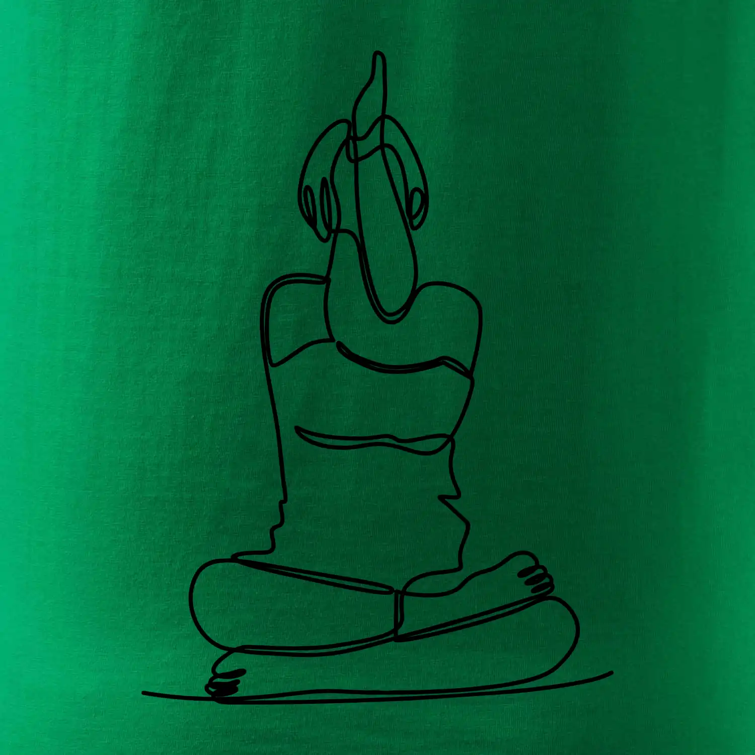 Jóga v sedu jedním tahem