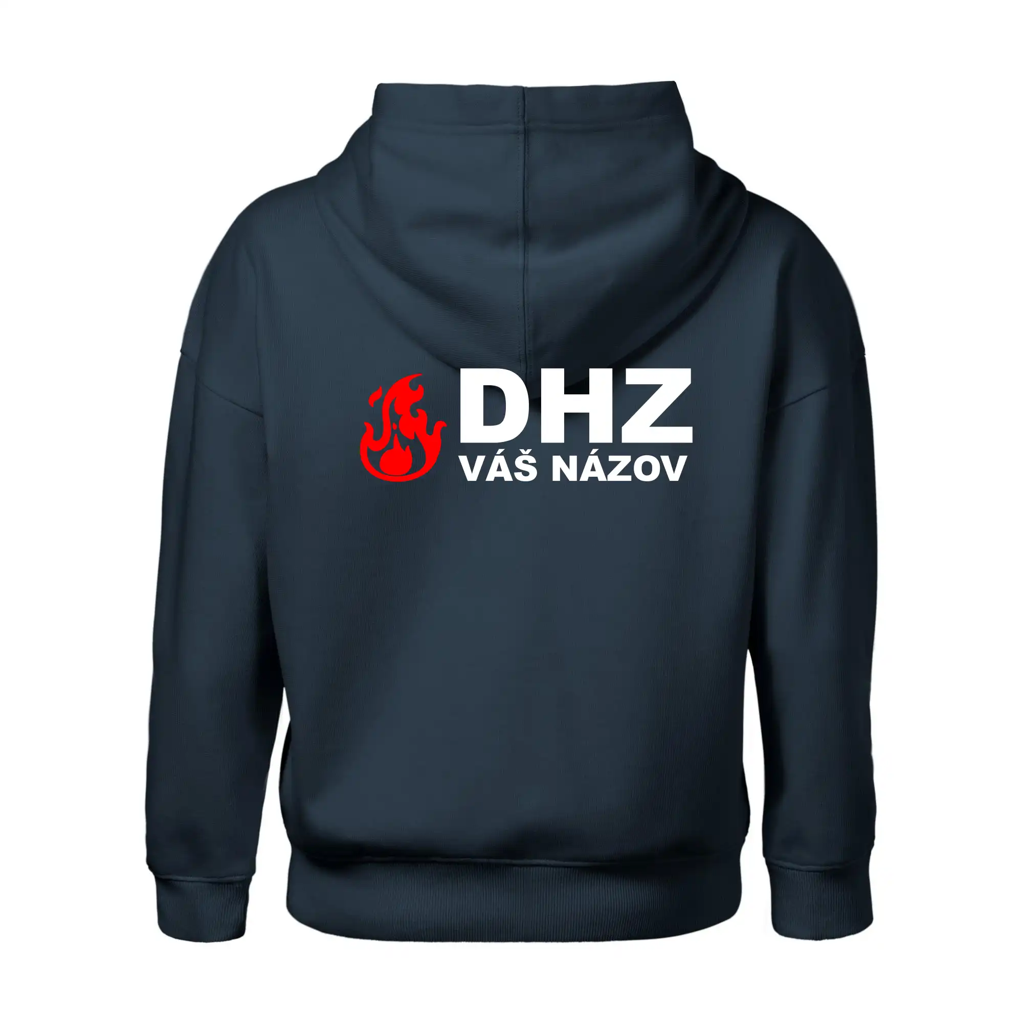 DHZ (oheň, firesport, názov sboru - vlastný nápis)