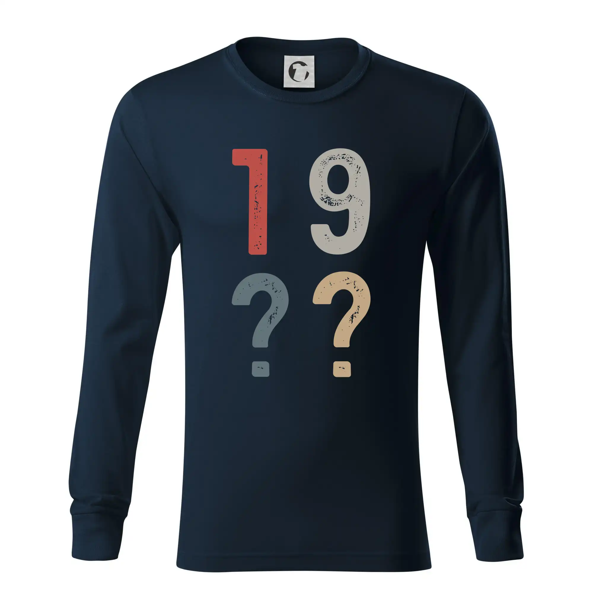 Vintage číslice - vlastní rok