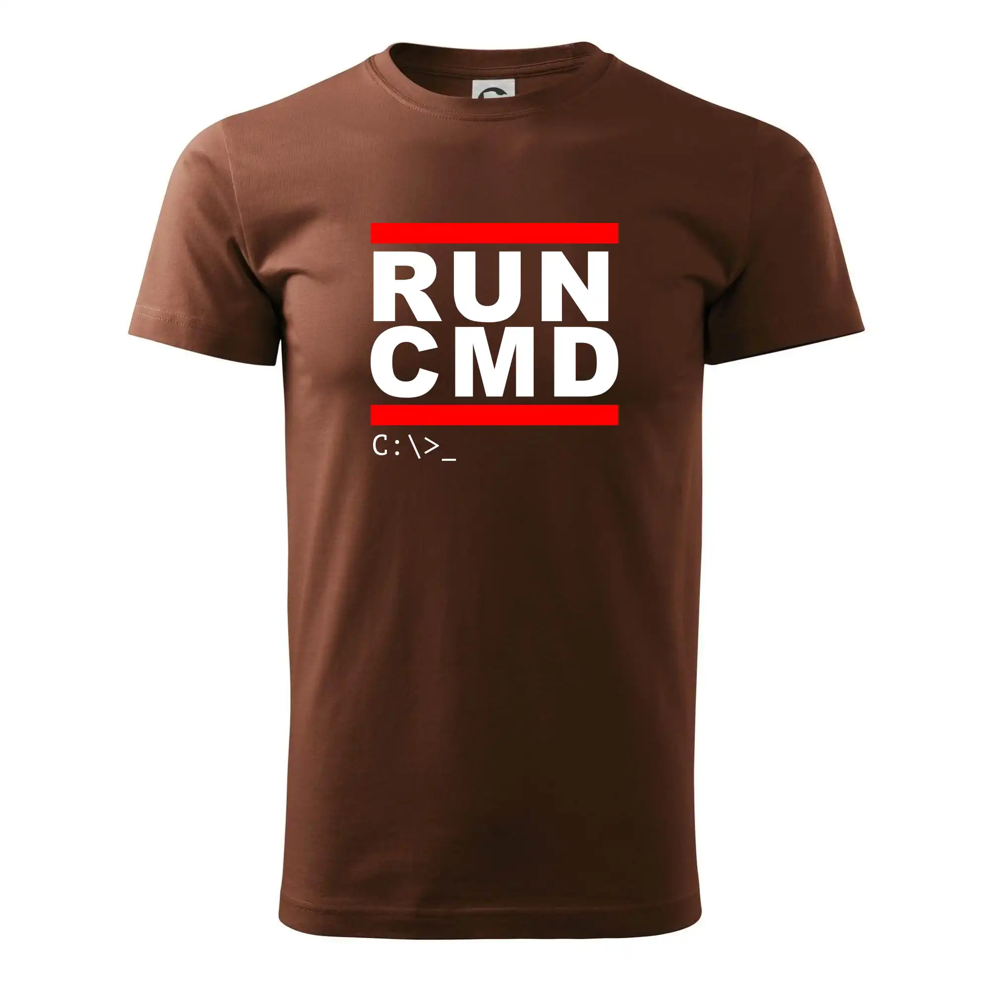 Tričká pre ajťákov - Run CMD - Klasické pánske tričko vyššej gramáže