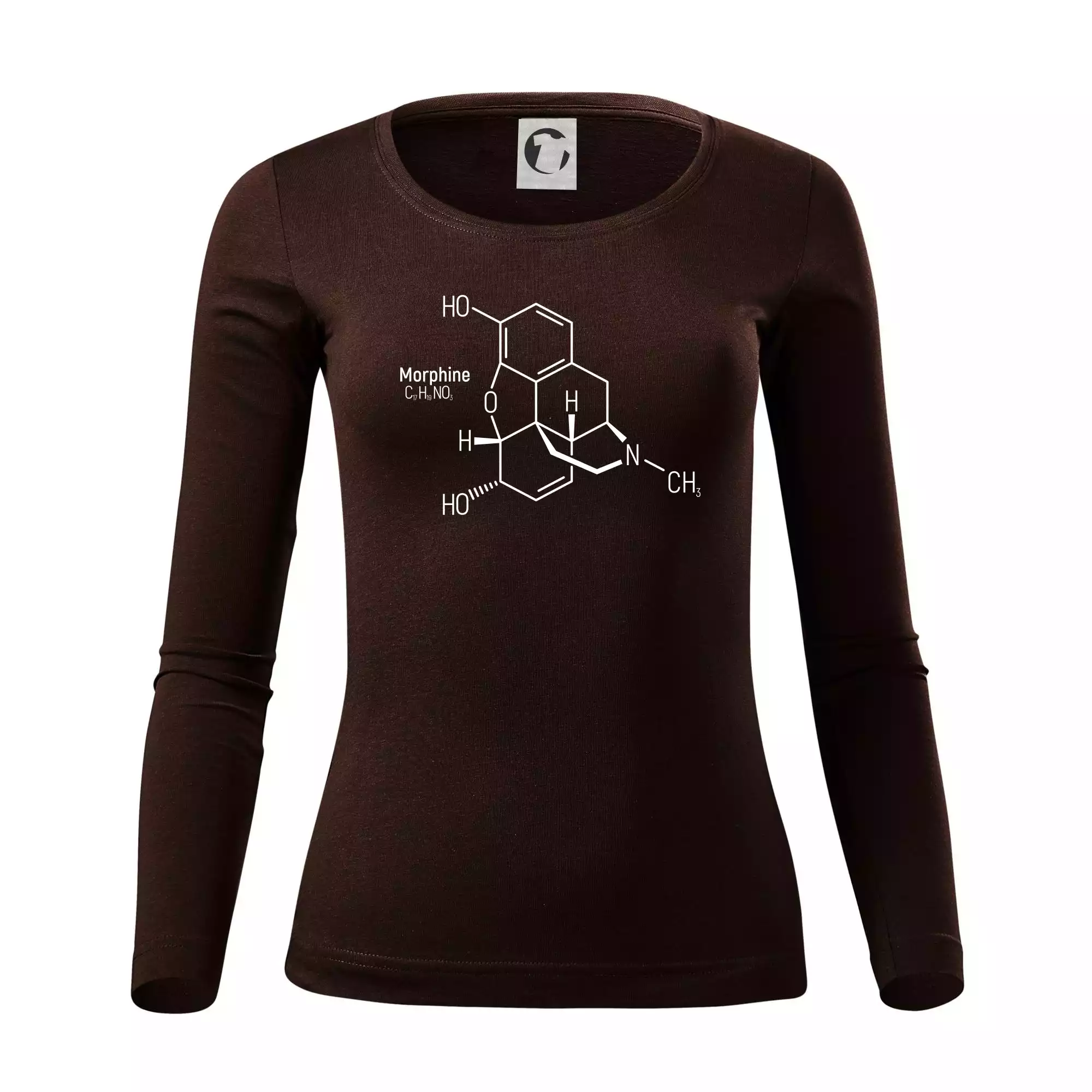 Molekulární struktura Morfin