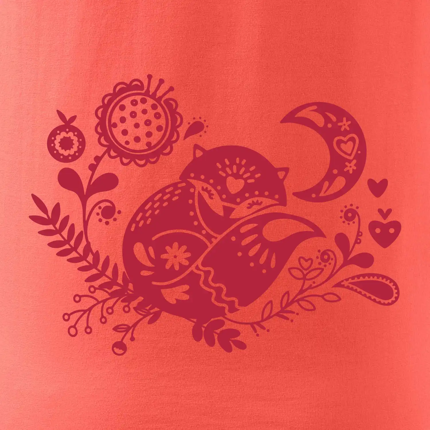 Folklor - liška spící