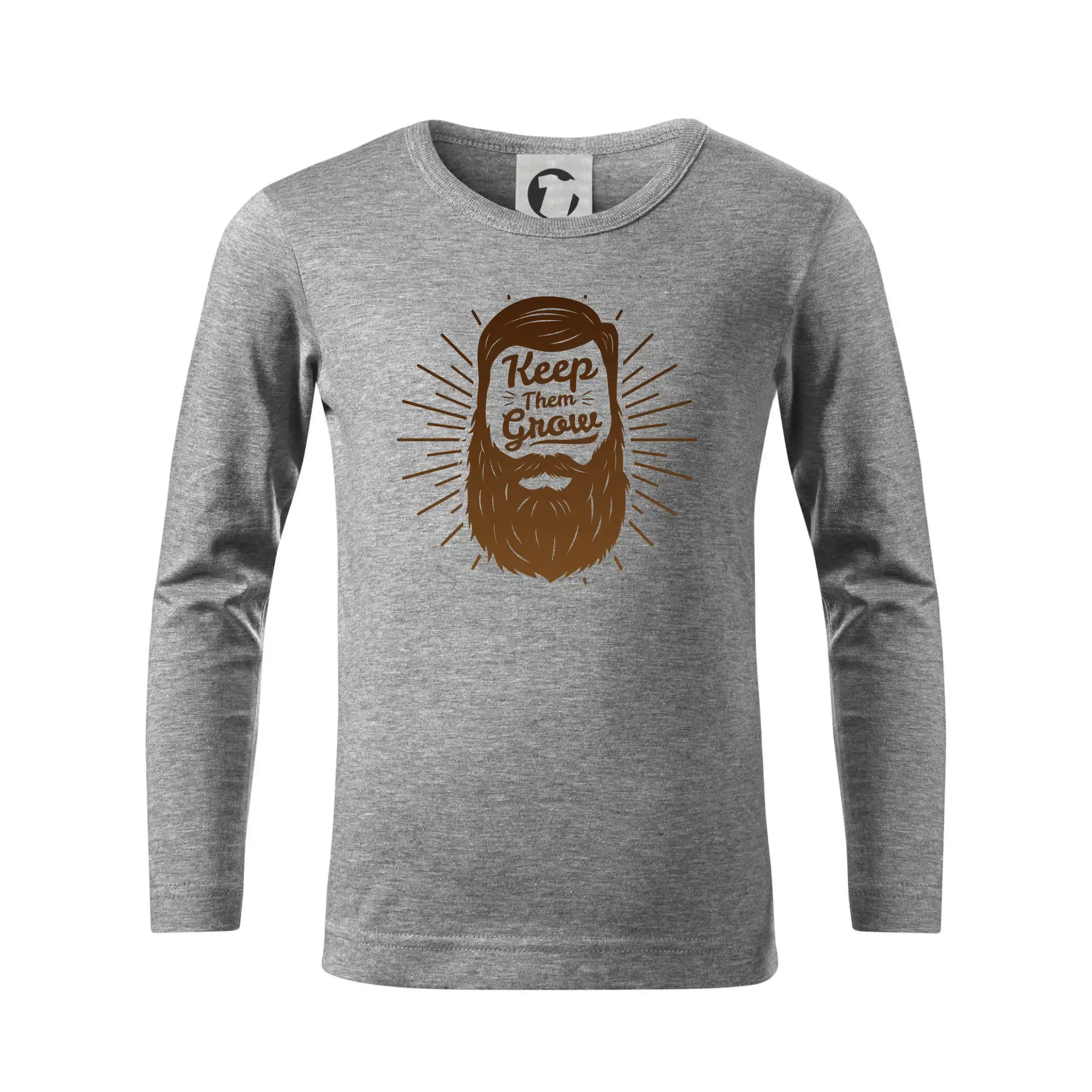 Tričká s fúzikmi - Keep them grow - Tričko detské Long Sleeve
