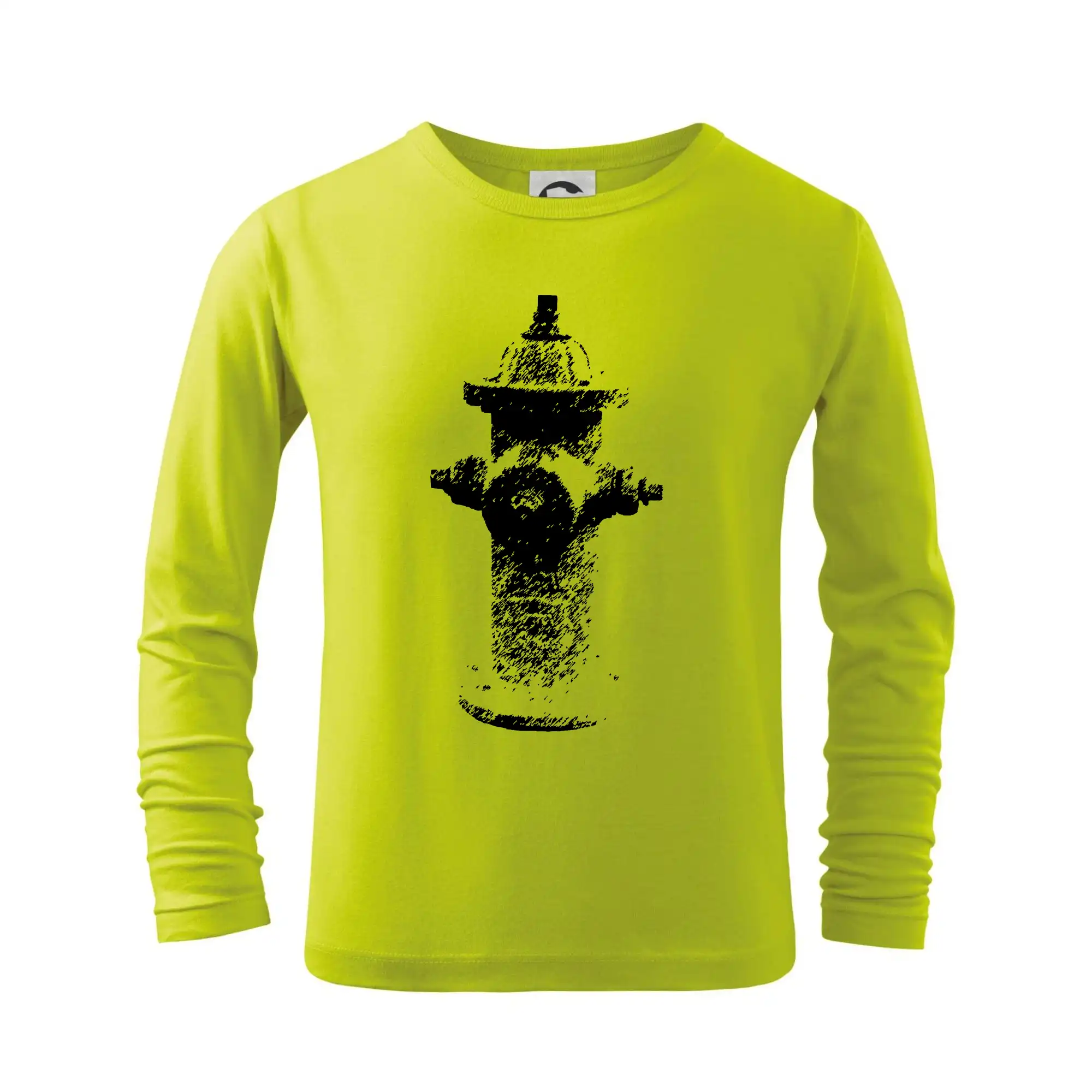 Originálne tričká pre hasičov - Hasičský hydrant americký - Tričko detské Long Sleeve