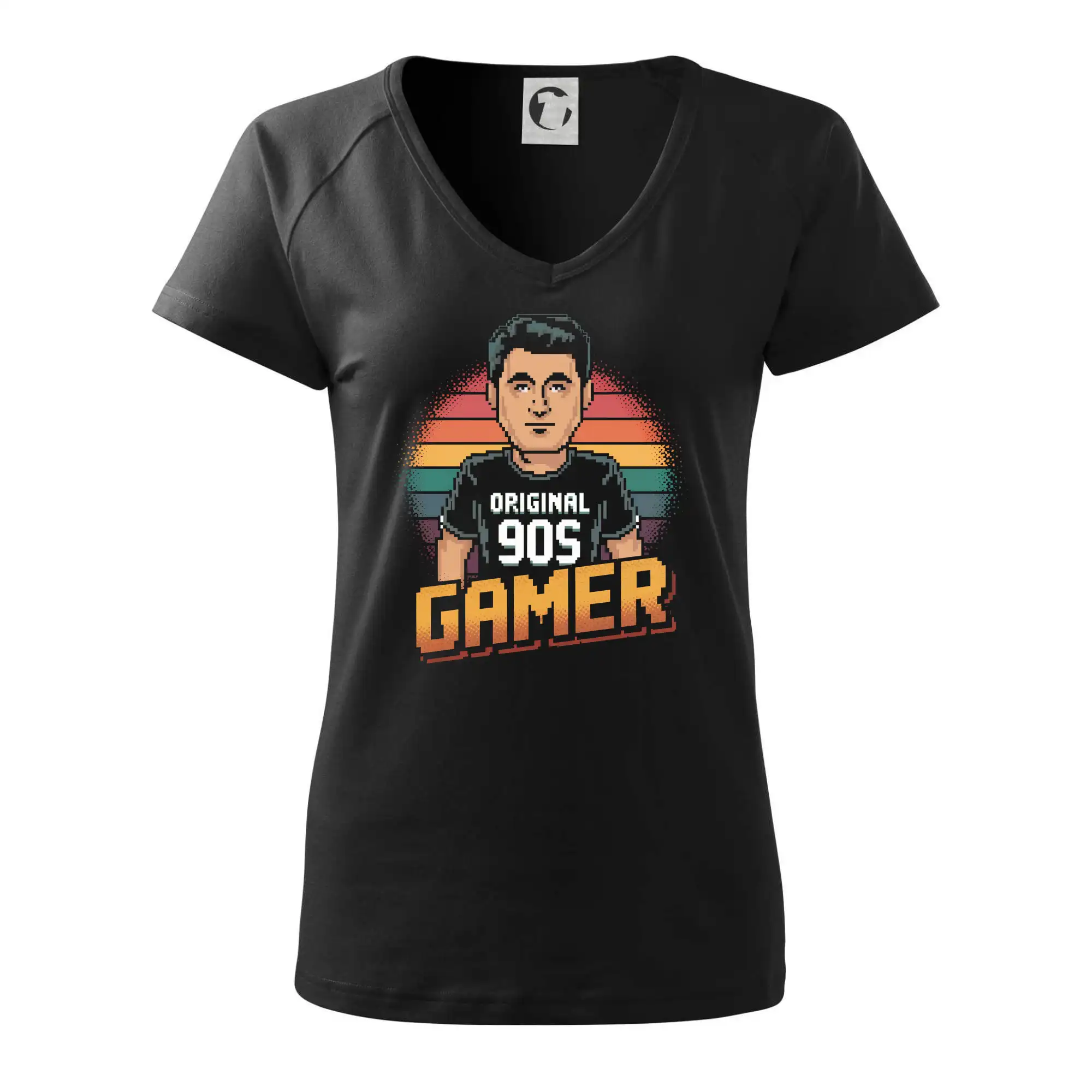 Grafické tričká - Original 90s gamer farebný - Tričko dámske Dream