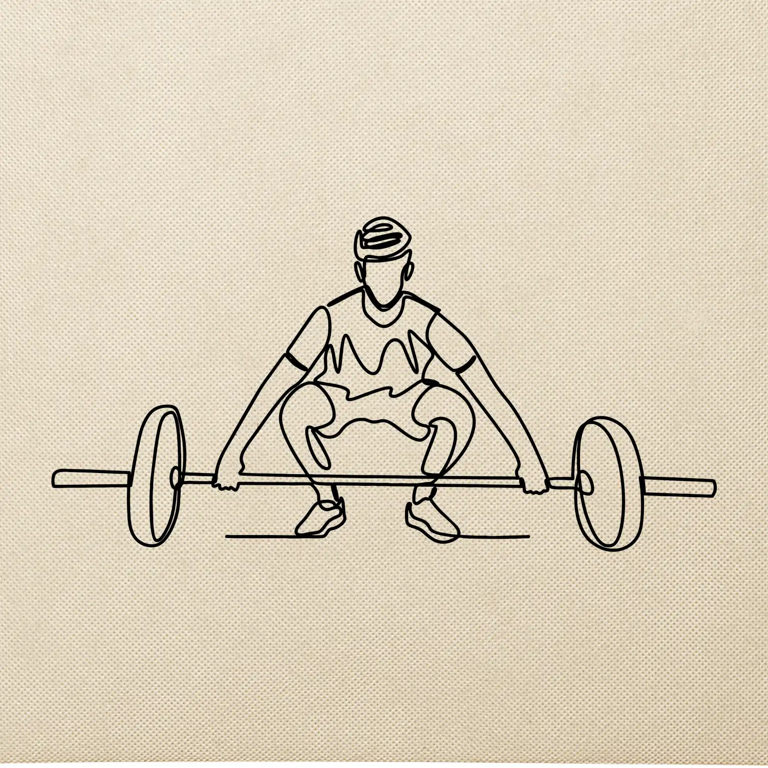 Vzpírání  jedním tahem