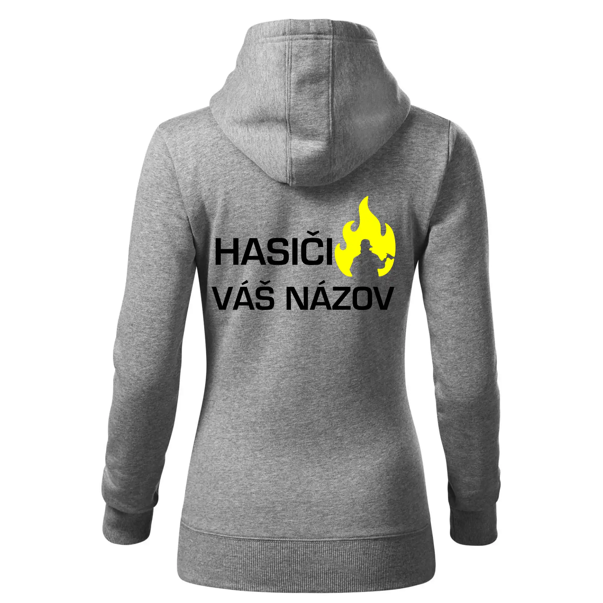 Hasiči - Váš názov - FLUO + Reflexná potlač