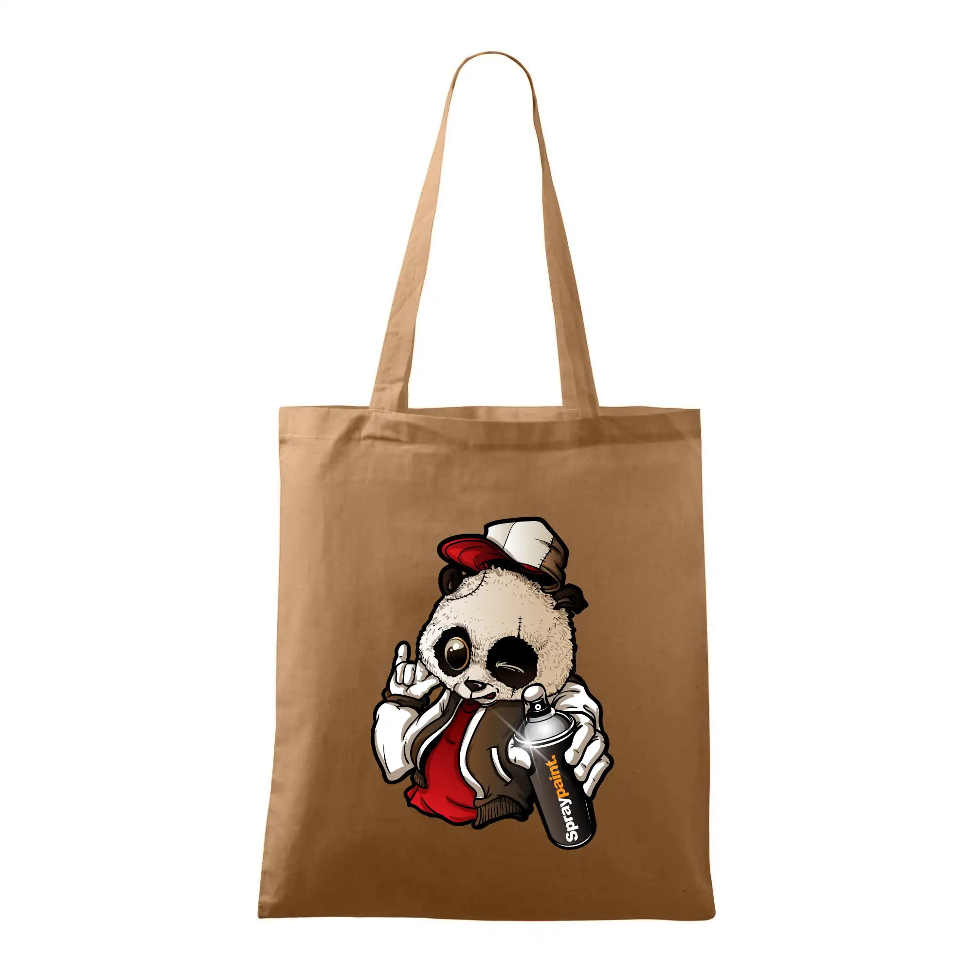 Grafické tričká - Graffiti panda - Taška bavlnená