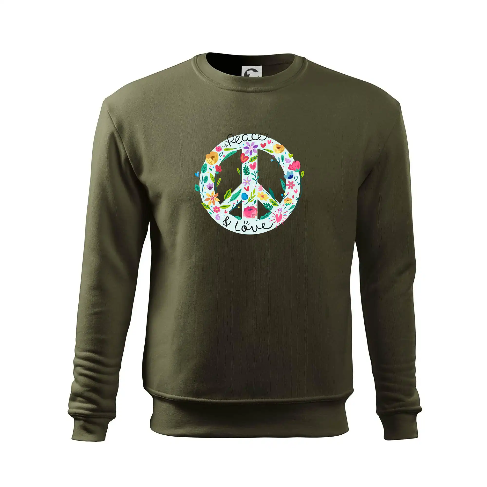 Peace and love symbol