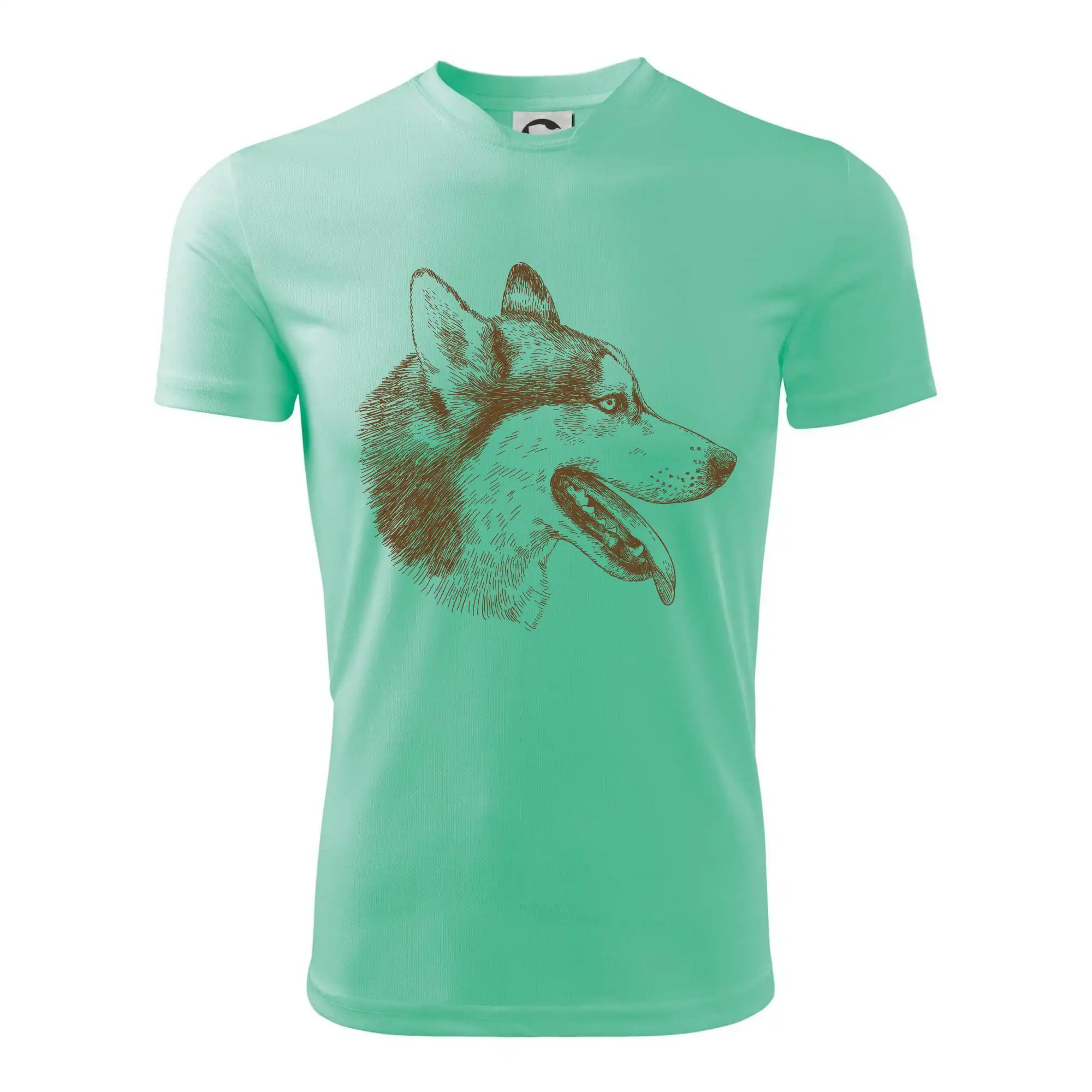 Husky - hlava z boku