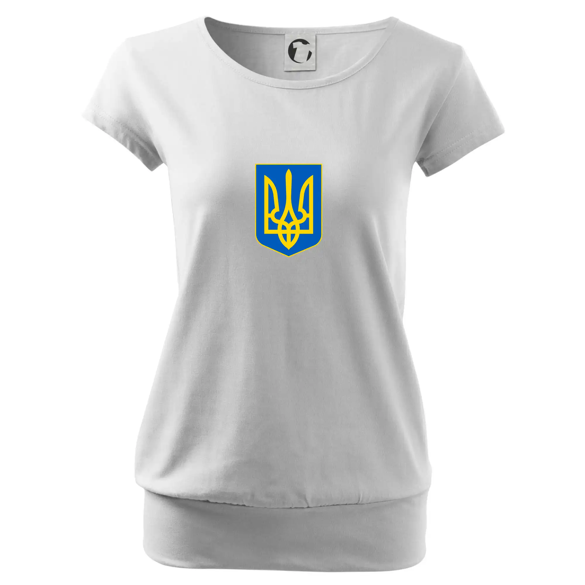 Ukrajinské logo barevné malé