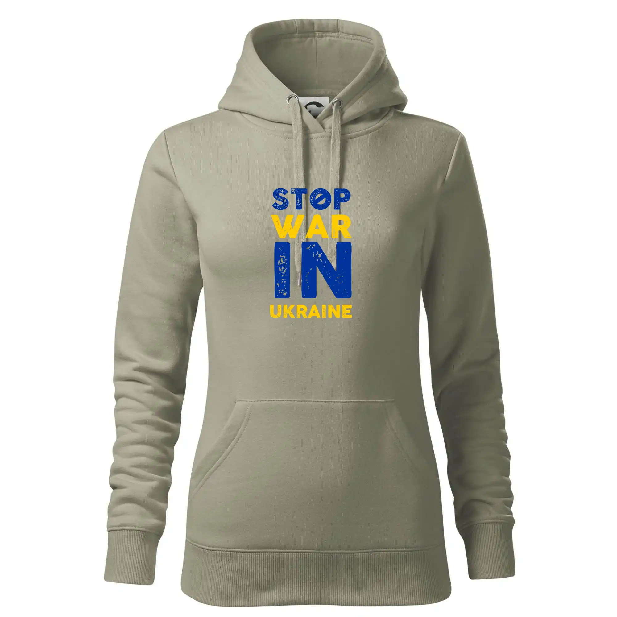 Barevný nápis Stop war in ukraine