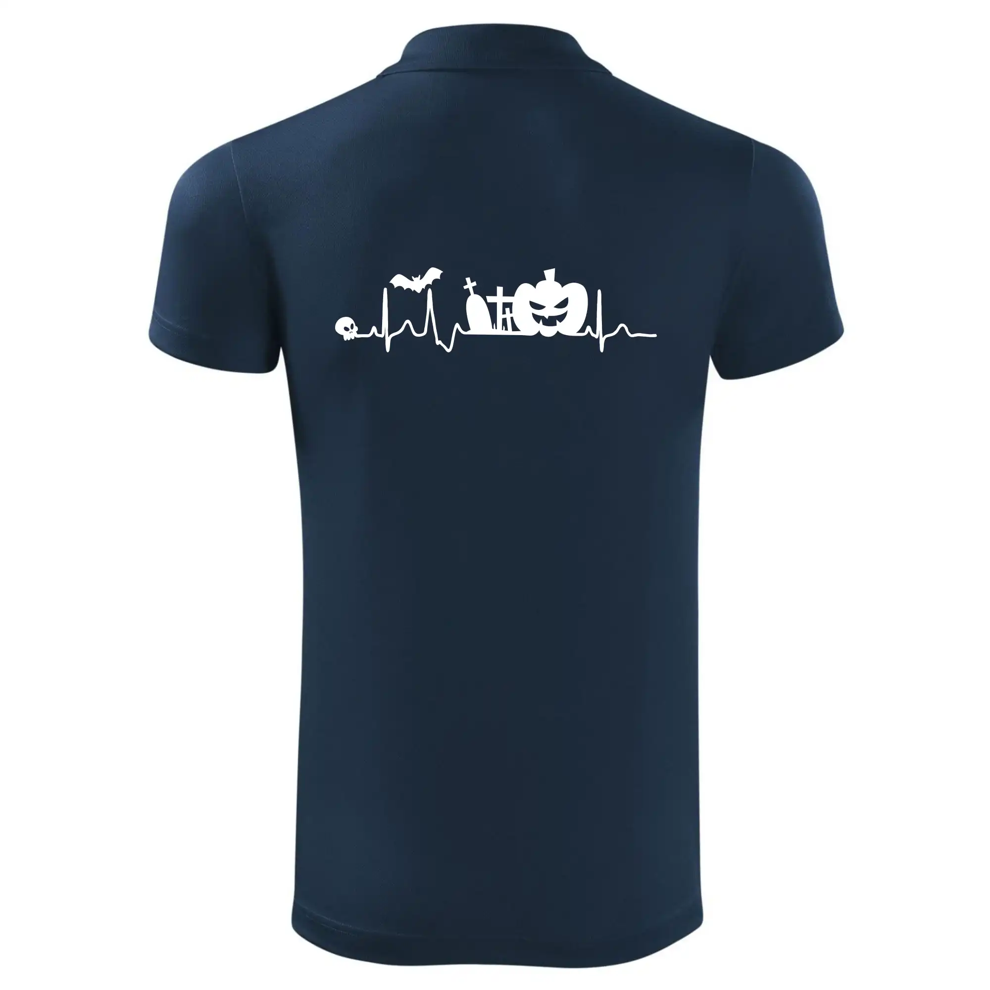 Grafické tričká - EKG Halloween - Polokošeľa Victory (športové)