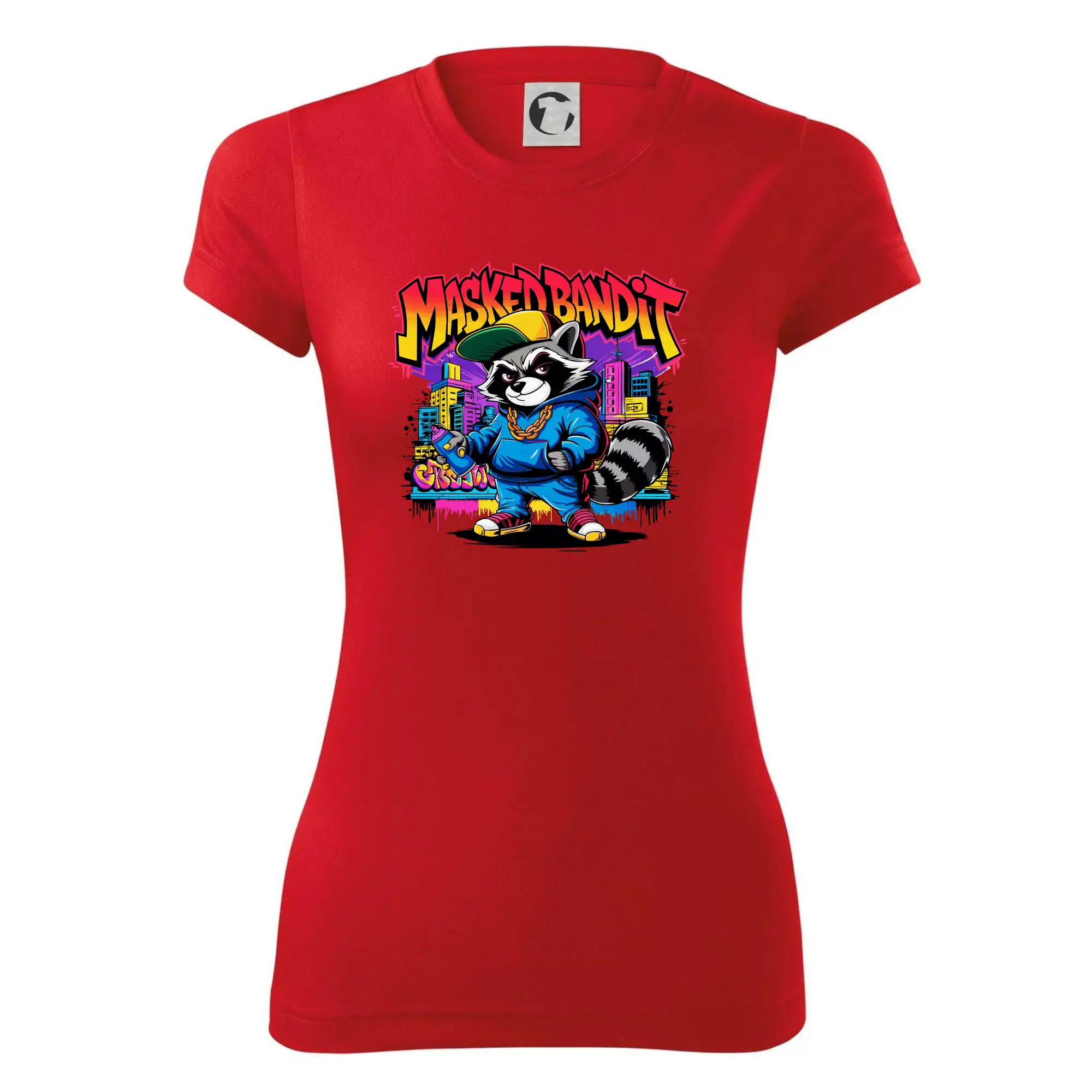 Mýval - masked bandit grafitti