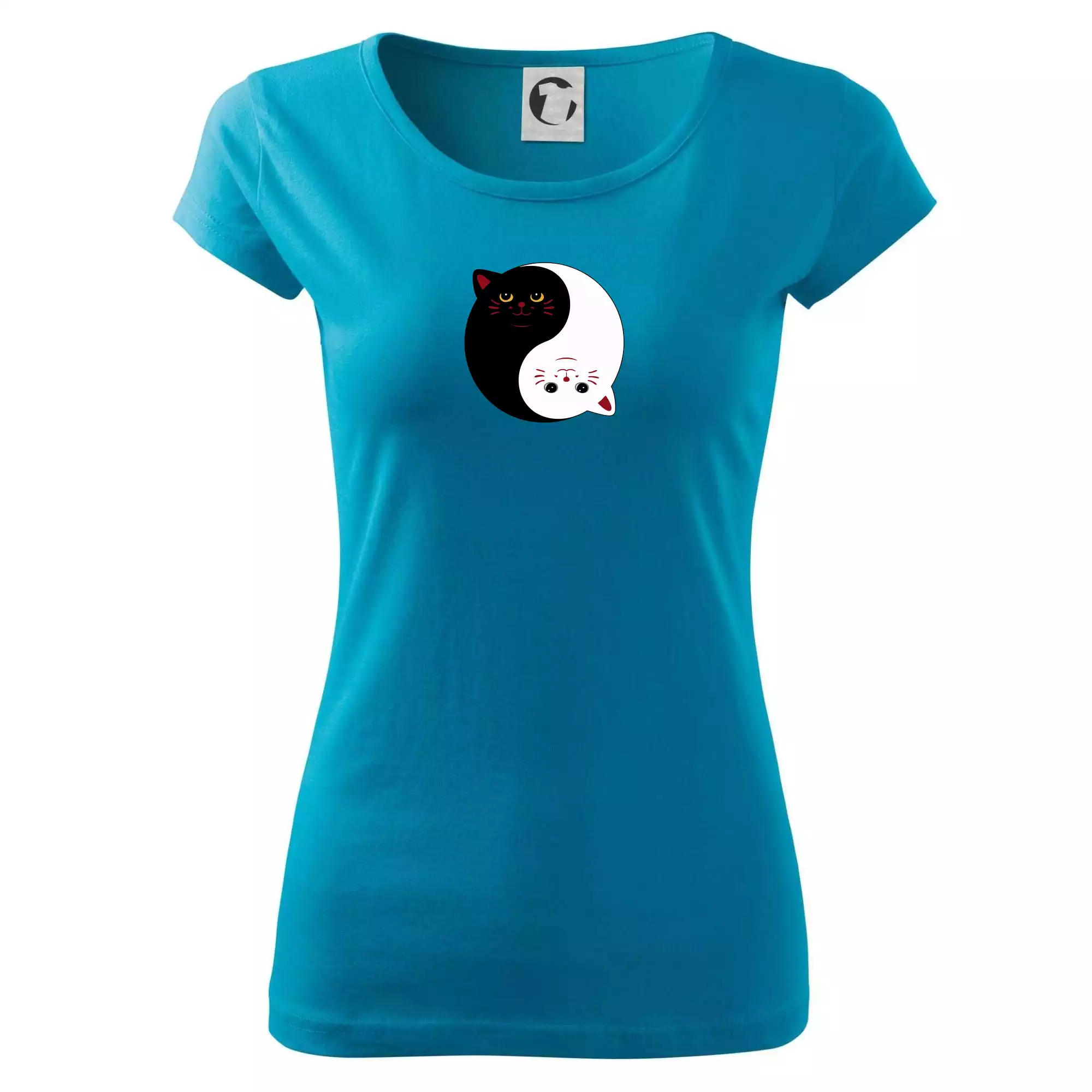 Kočky jin jang barevné