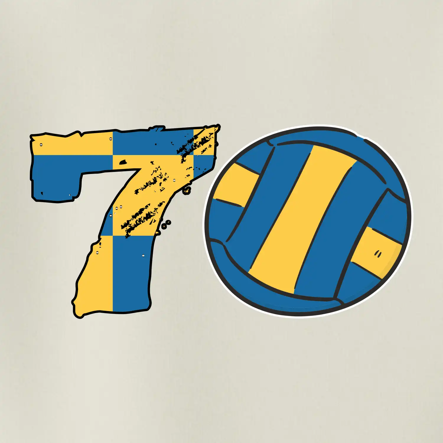 Volejbal kulaté narozeniny 70