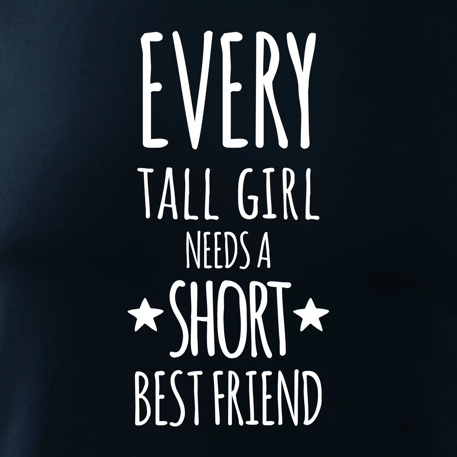 Every tall girl needs a short best friend