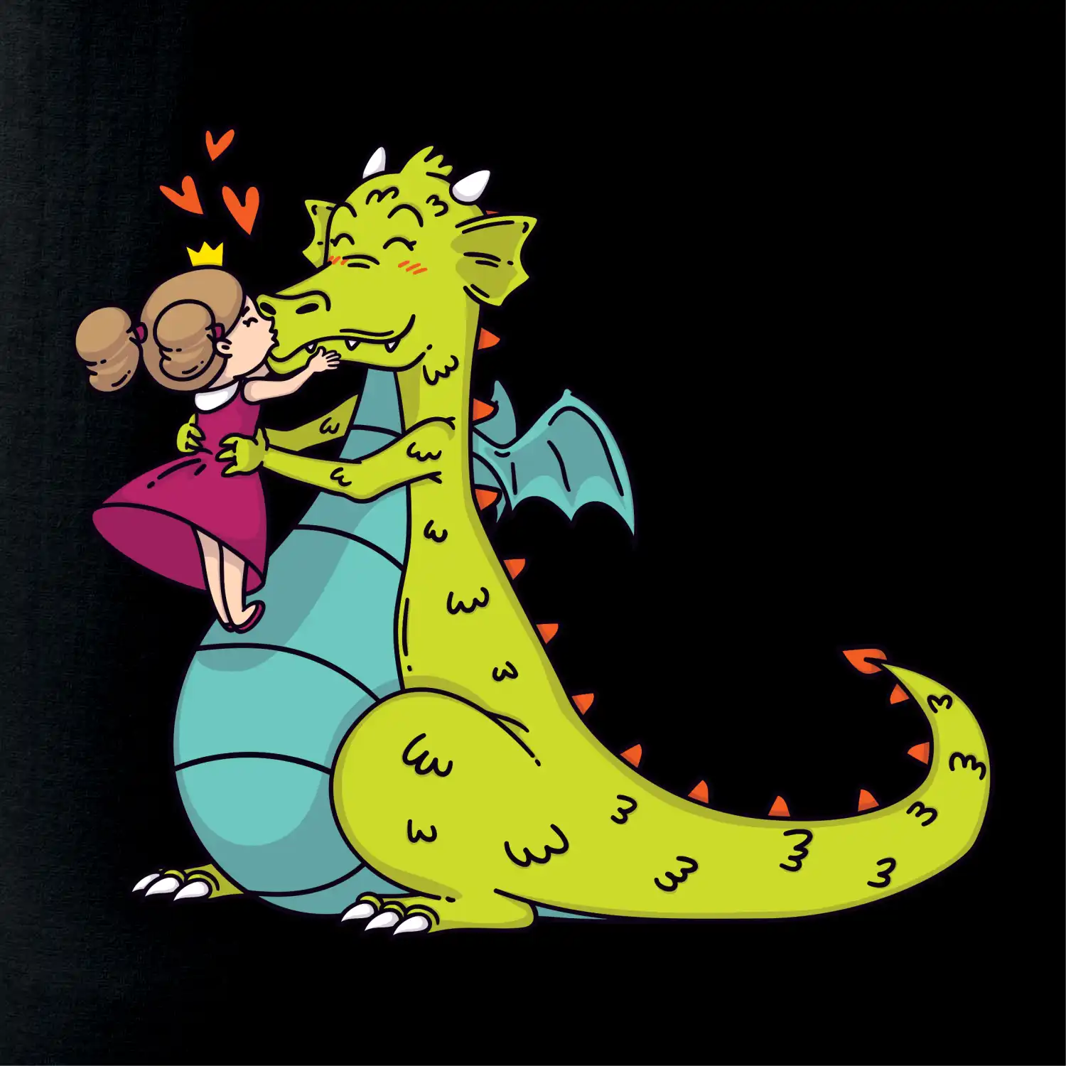 Princezna a drak