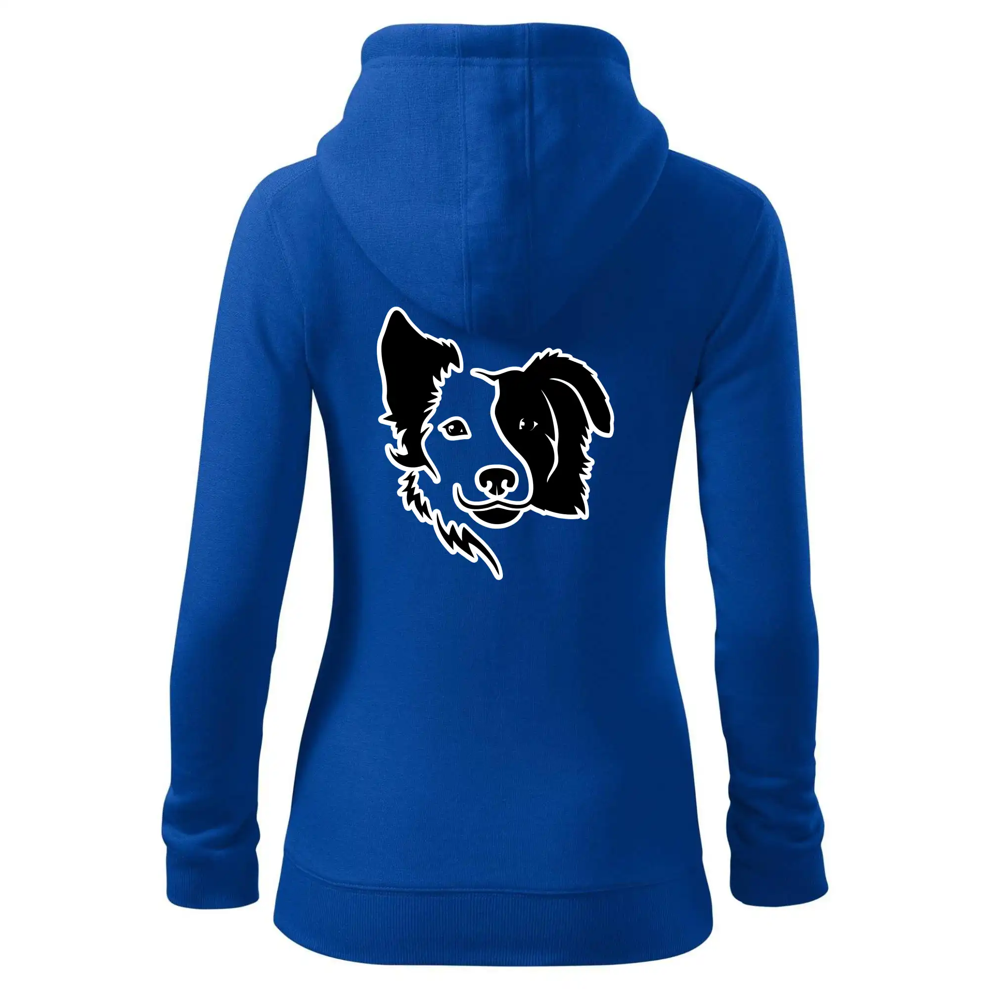 Border kólie obrys hlavy