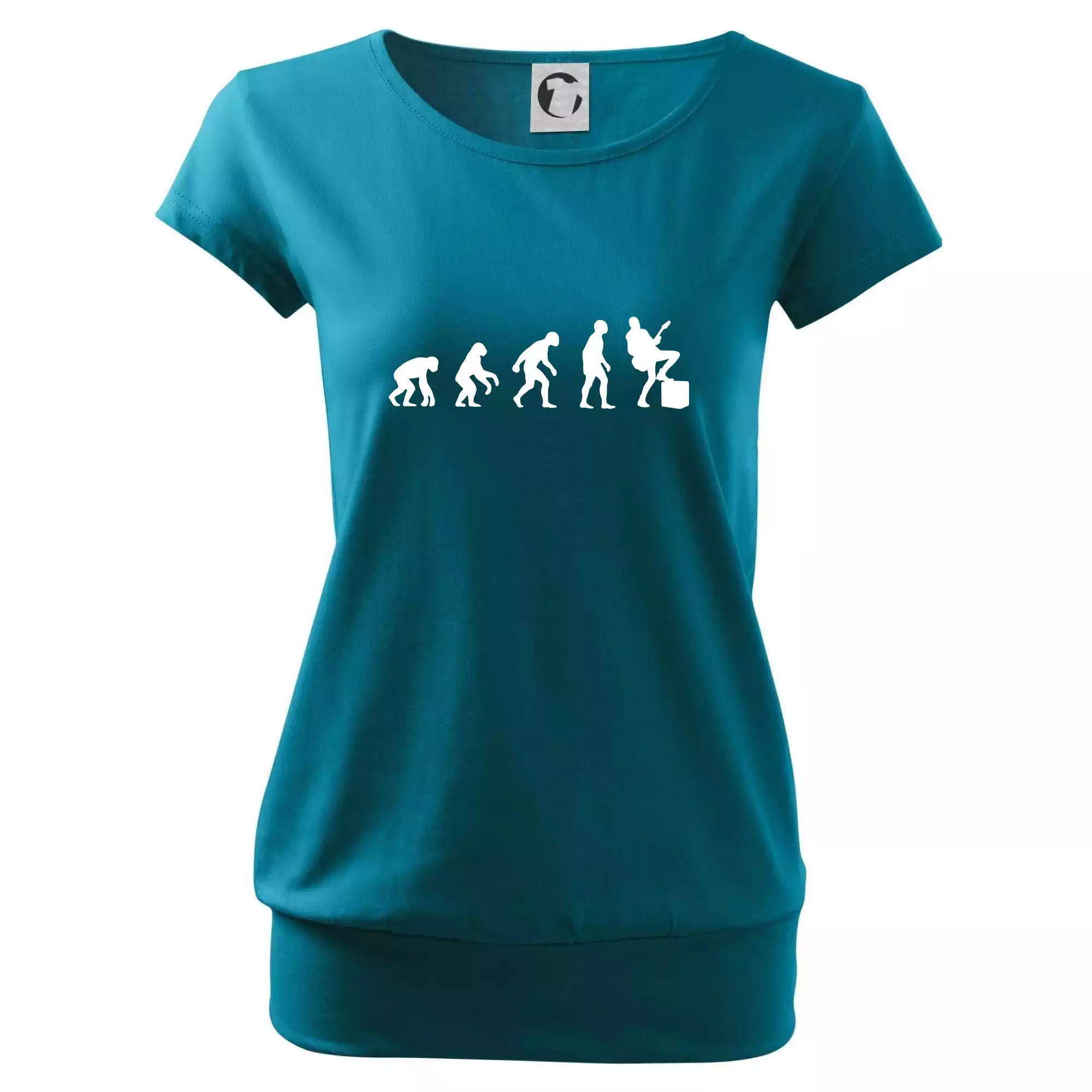 Evoluce kytarista - noha na kombu