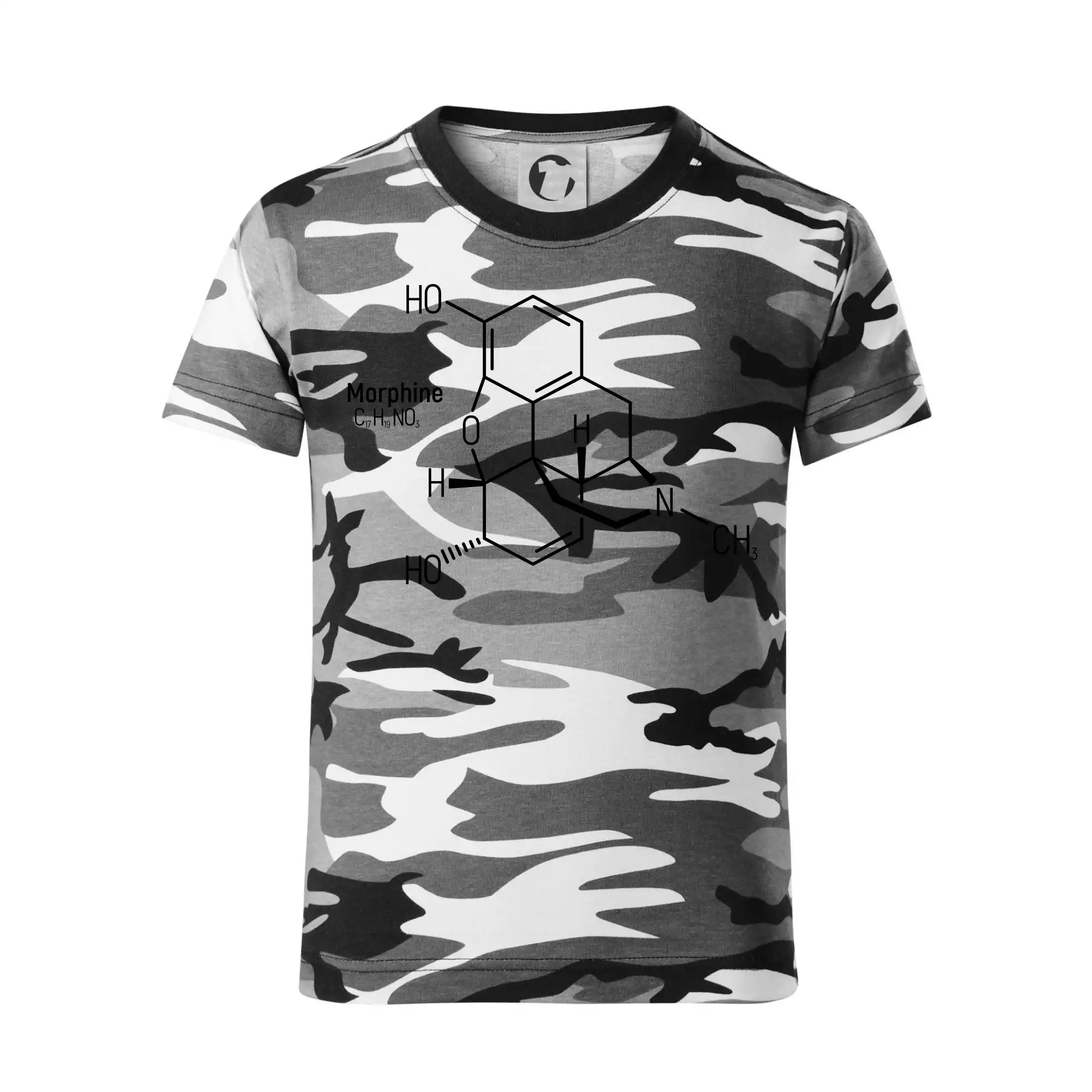 Molekulární struktura Morfin