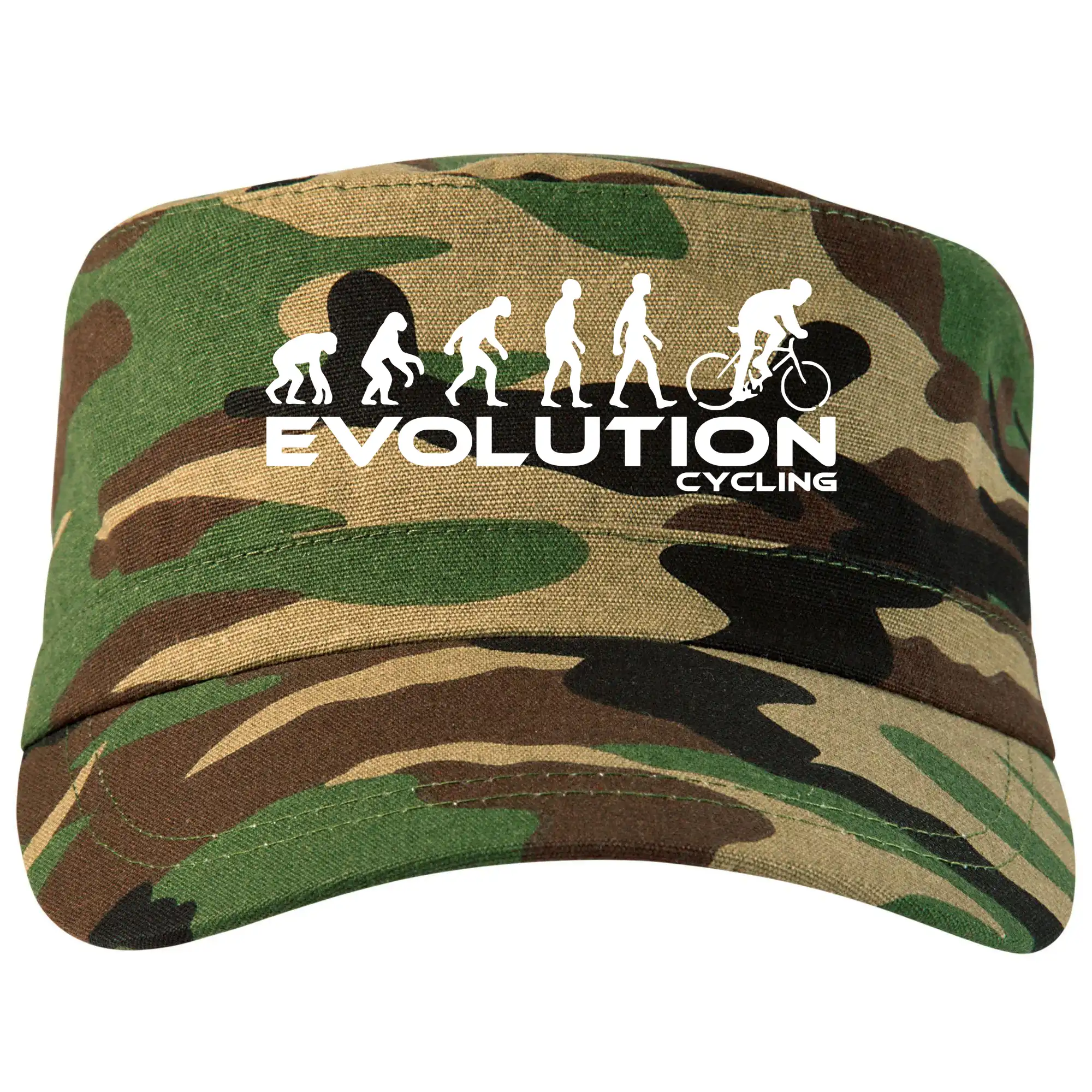 Tričko ako darček pre cyklistu - Evolúcia cyklistiky - Šiltovka CAMO