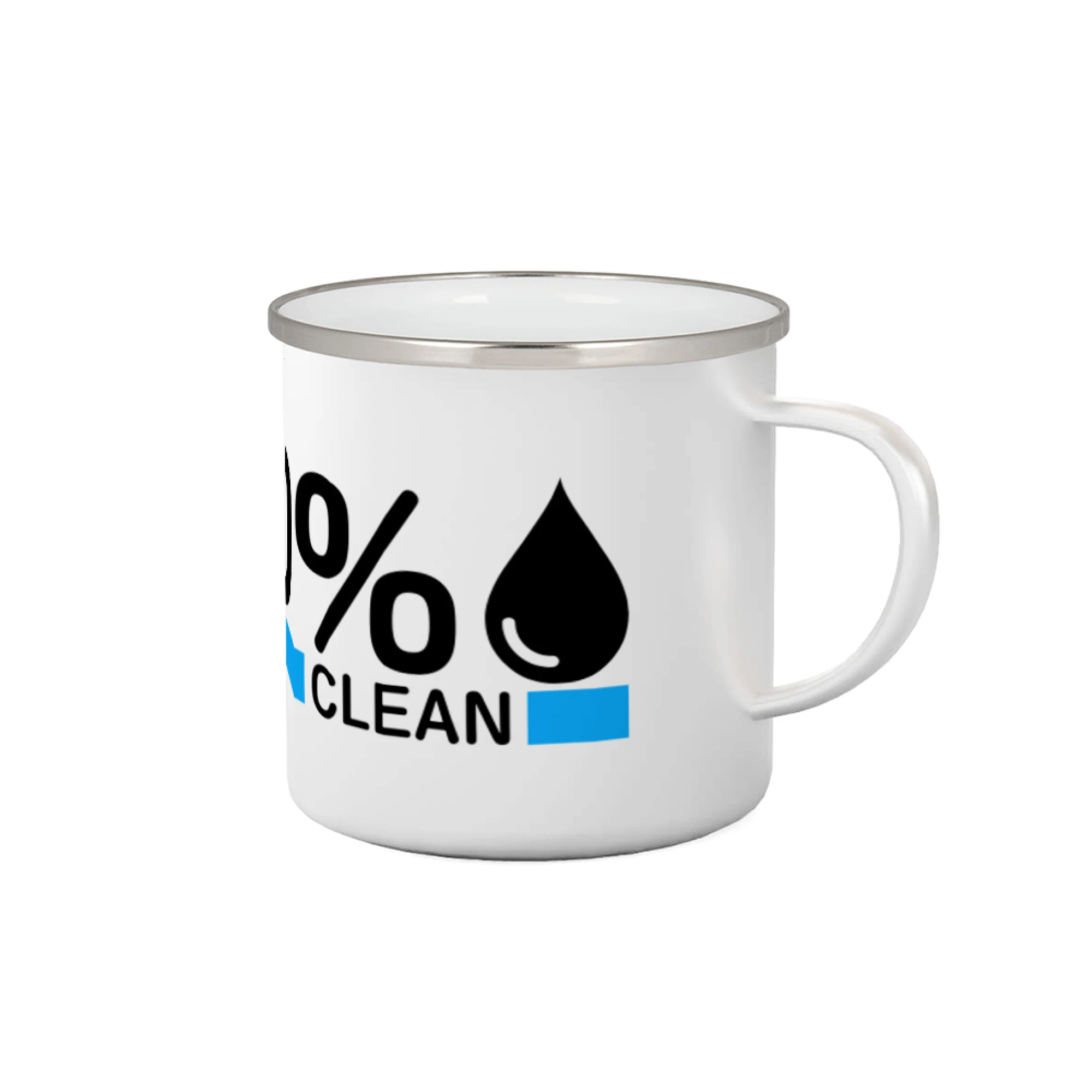 Tričko ako darček pre cyklistu - 100% Clean - Plecháčik